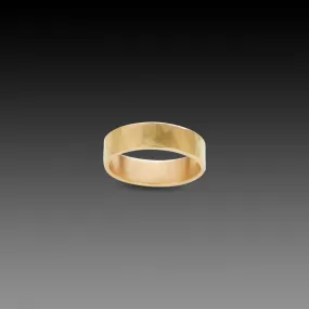 6mm Hammered Gold Band,Men Rings