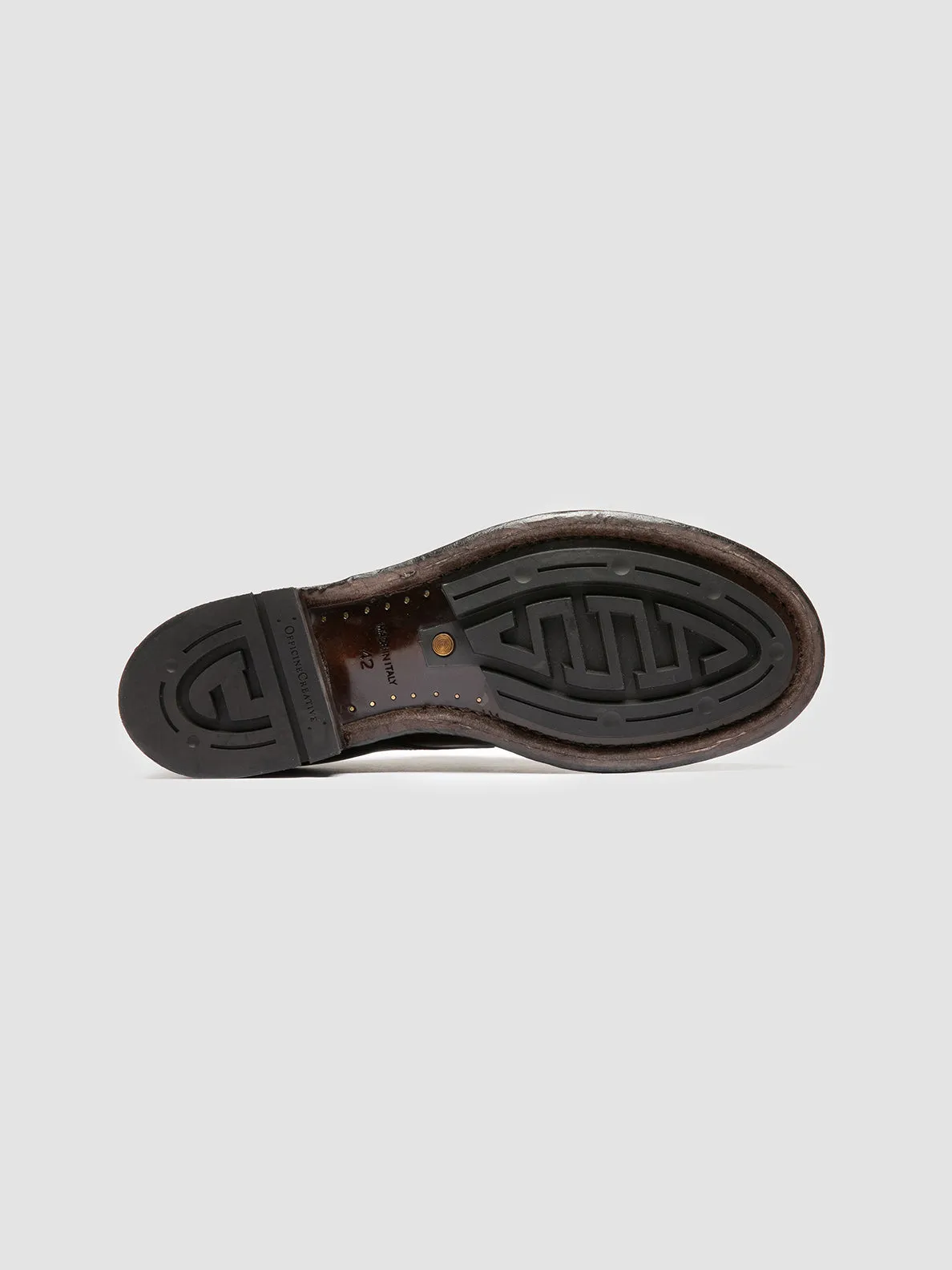 ADMIRAL 008 - Burgundy Leather Derby Shoes,Men Derby Shoes