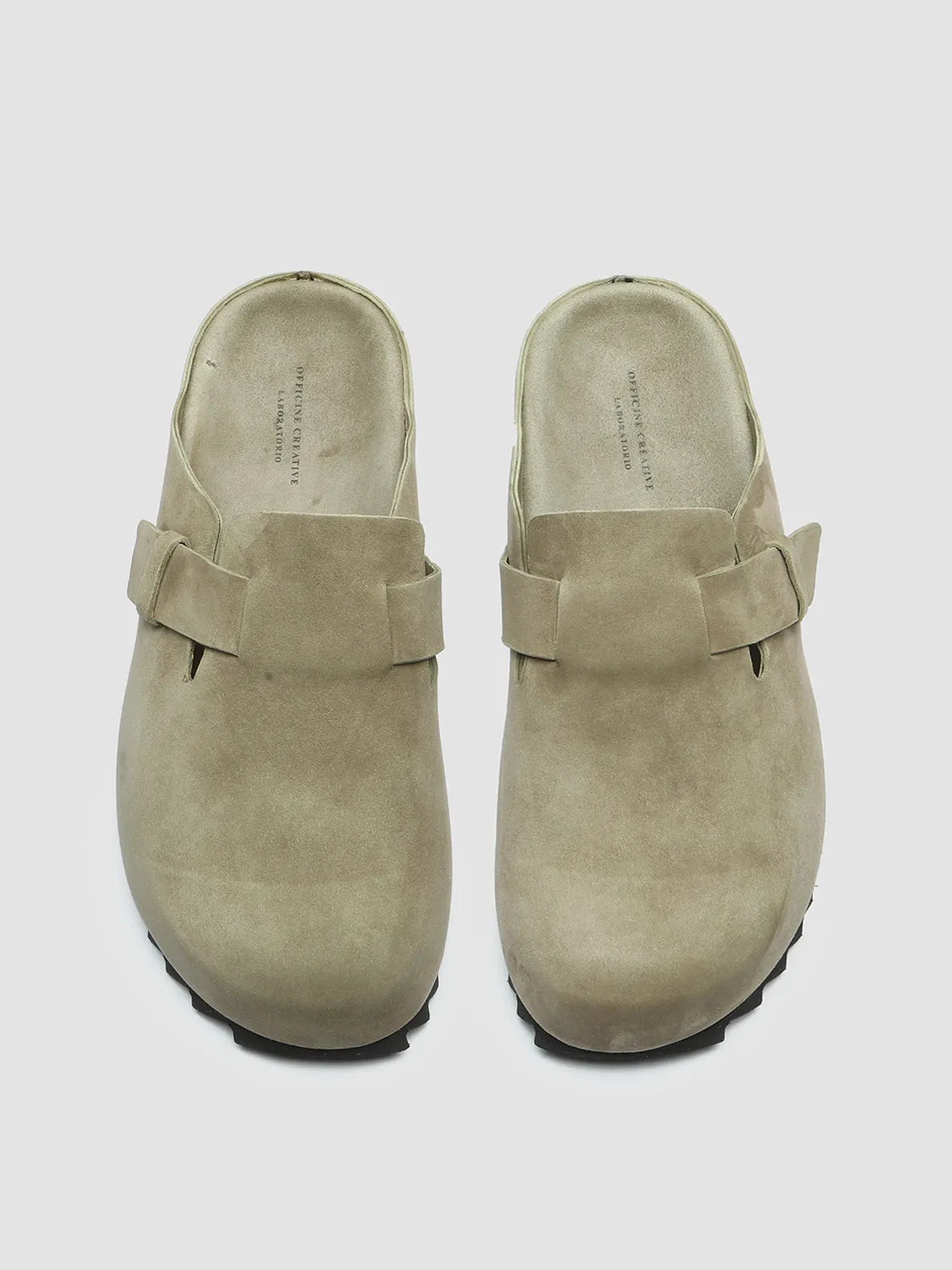 AGOR 004 - Taupe Suede slippers,Men Sandals