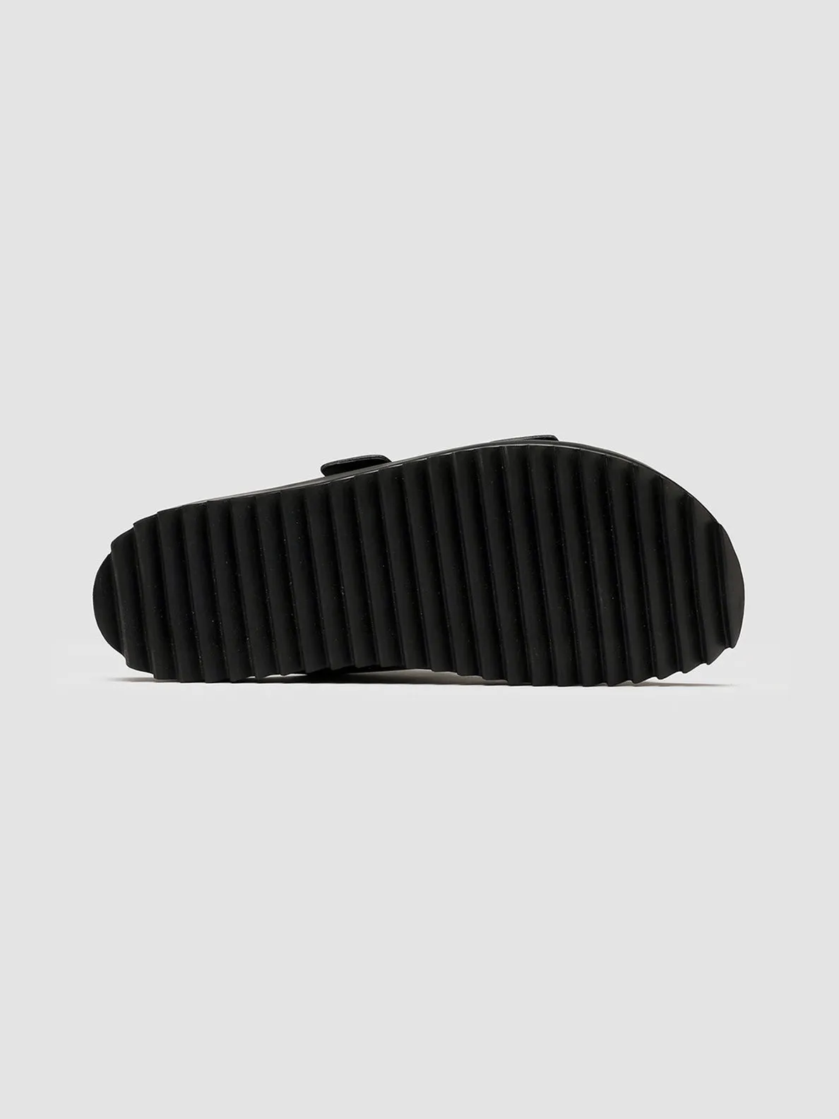 AGORA' 002 - Black Leather Sandals,Men Sandals