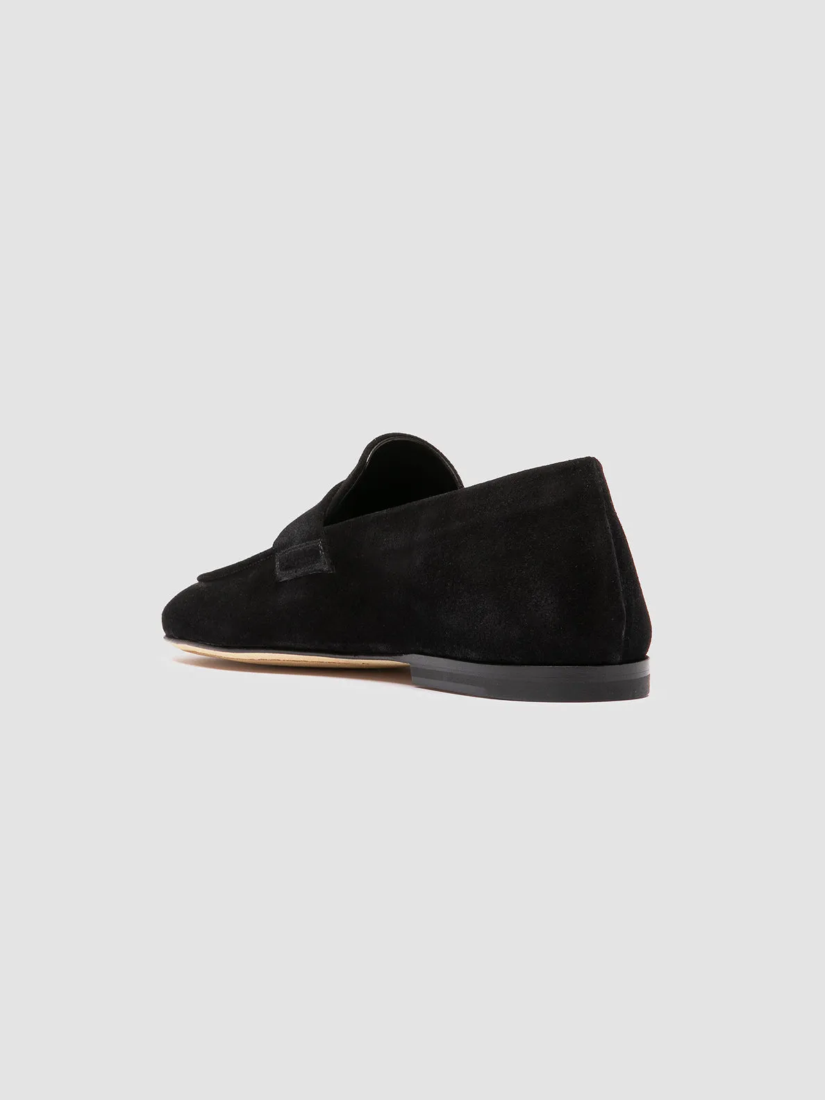AIRTO 001 - Black Suede Loafers,Men