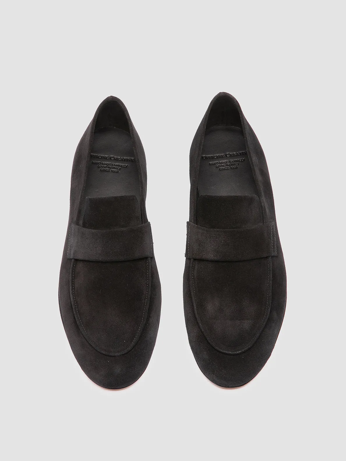 AIRTO 001 - Black Suede Loafers,Men
