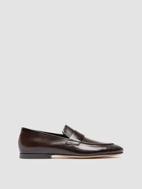 AIRTO 001 - Brown Leather Penny Loafers,Men