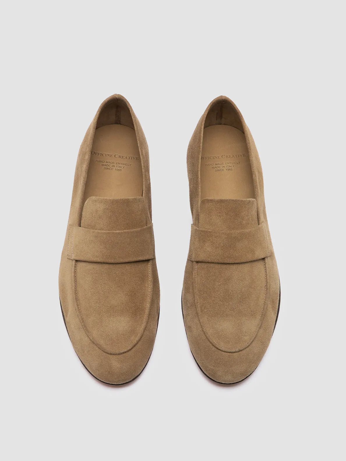 AIRTO 001 - Brown Suede Loafers,Men