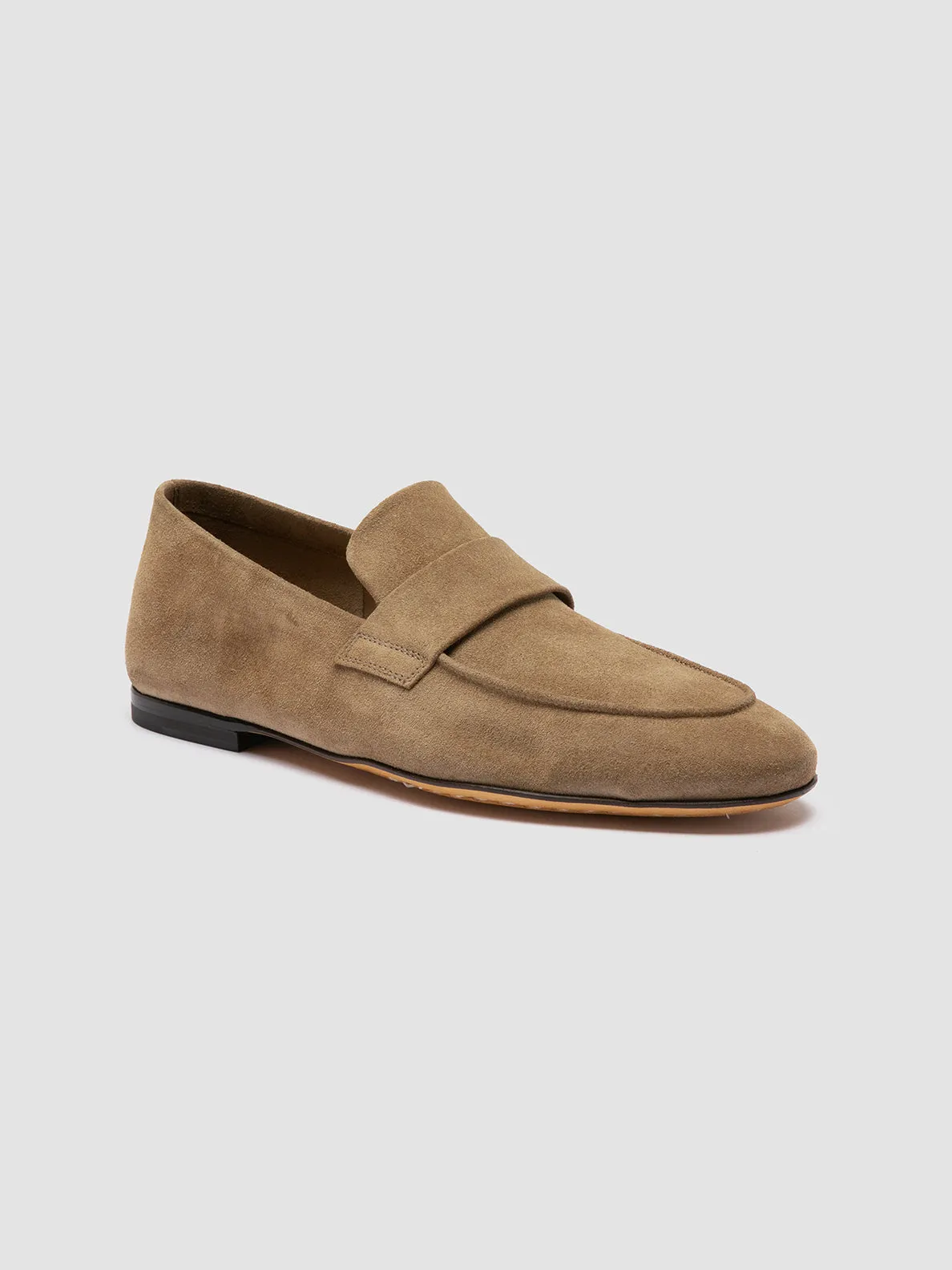 AIRTO 001 - Brown Suede Loafers,Men