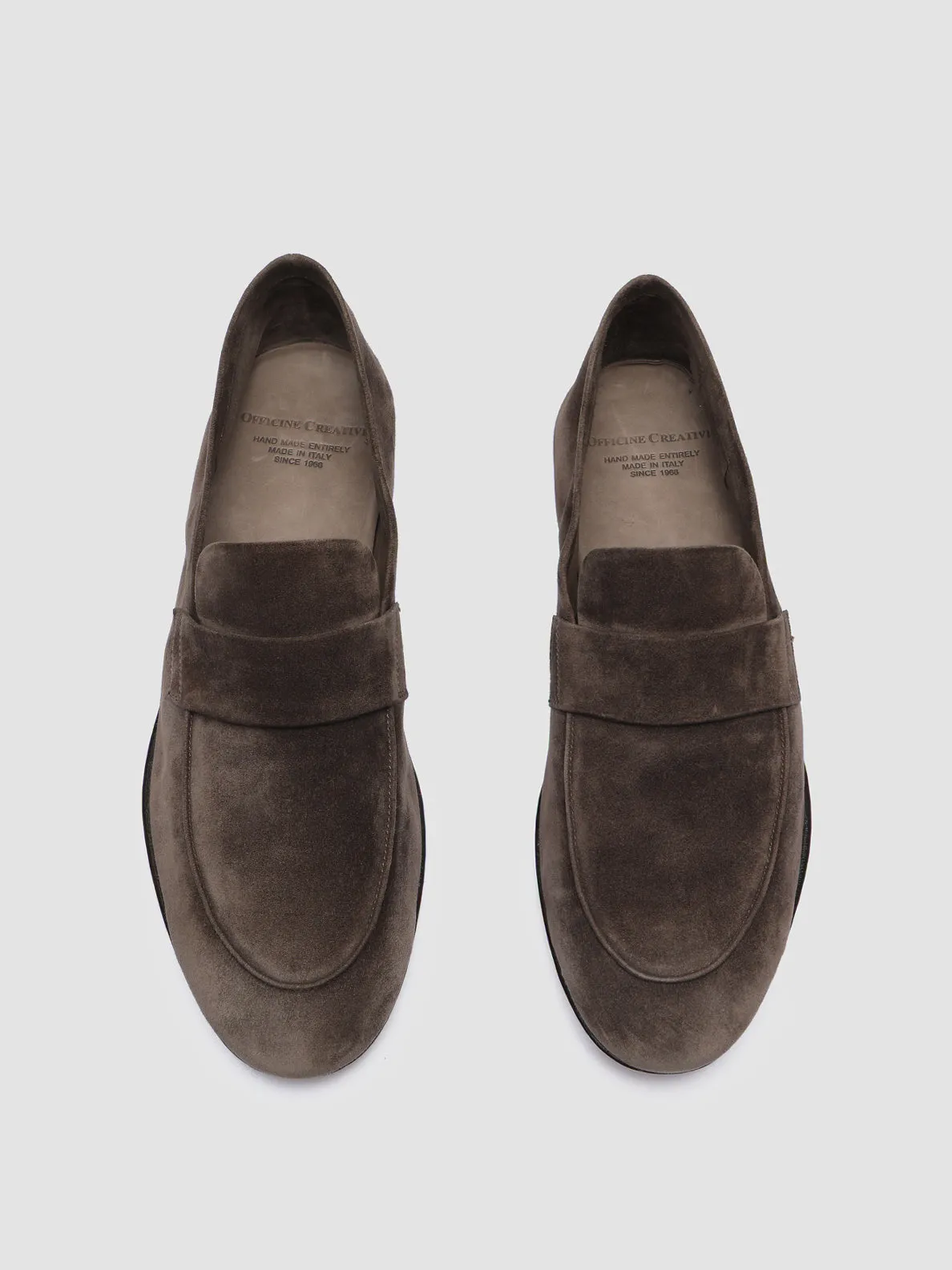 AIRTO 001 - Brown Suede Loafers,Men