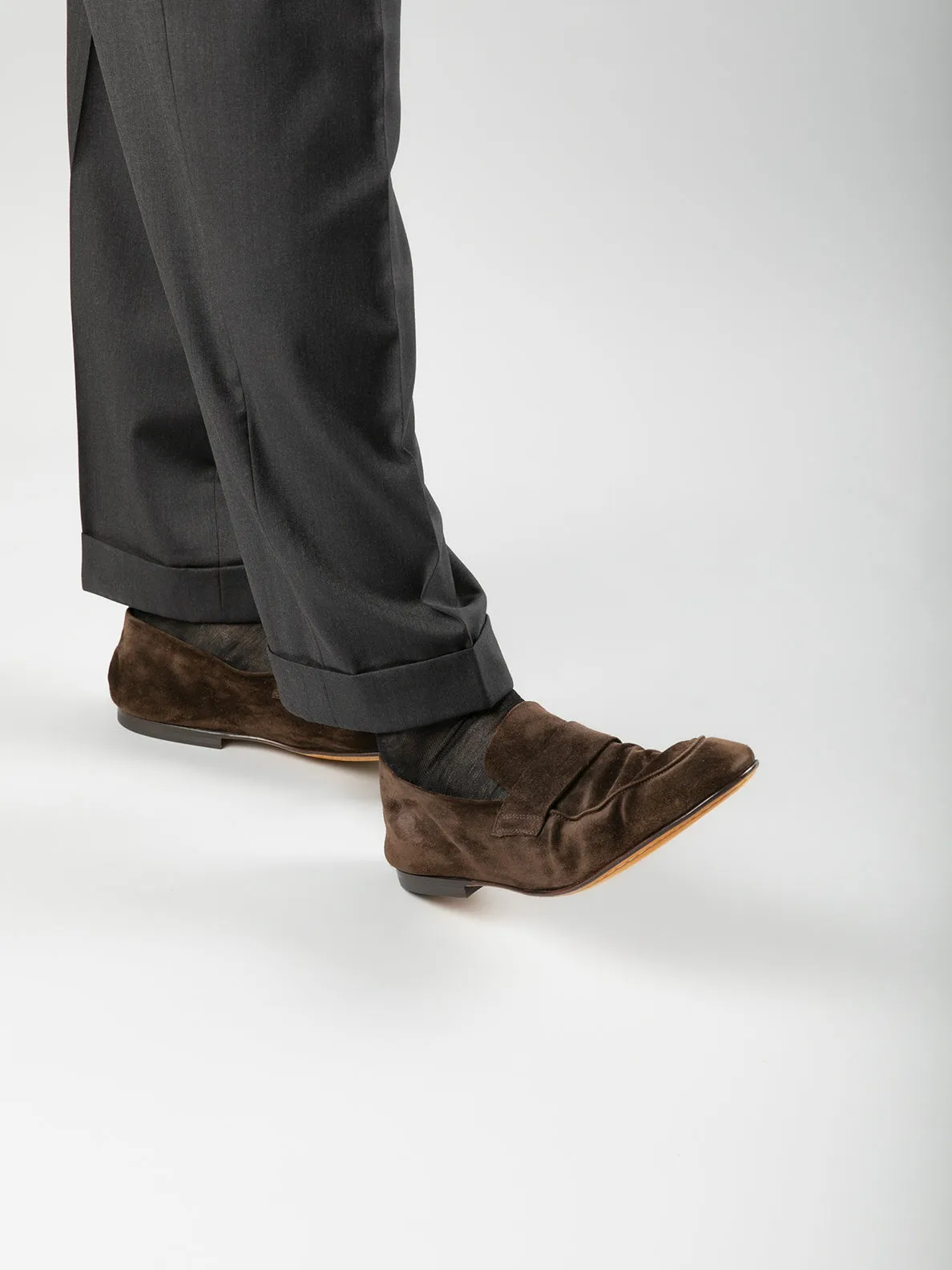 AIRTO 001 - Brown Suede Loafers,Men