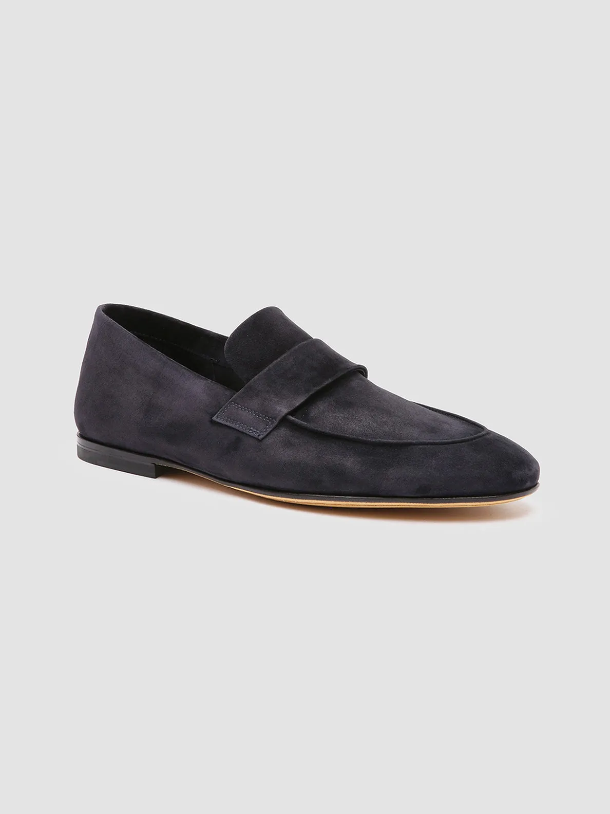 AIRTO 001 - Navy Suede Loafers,Men