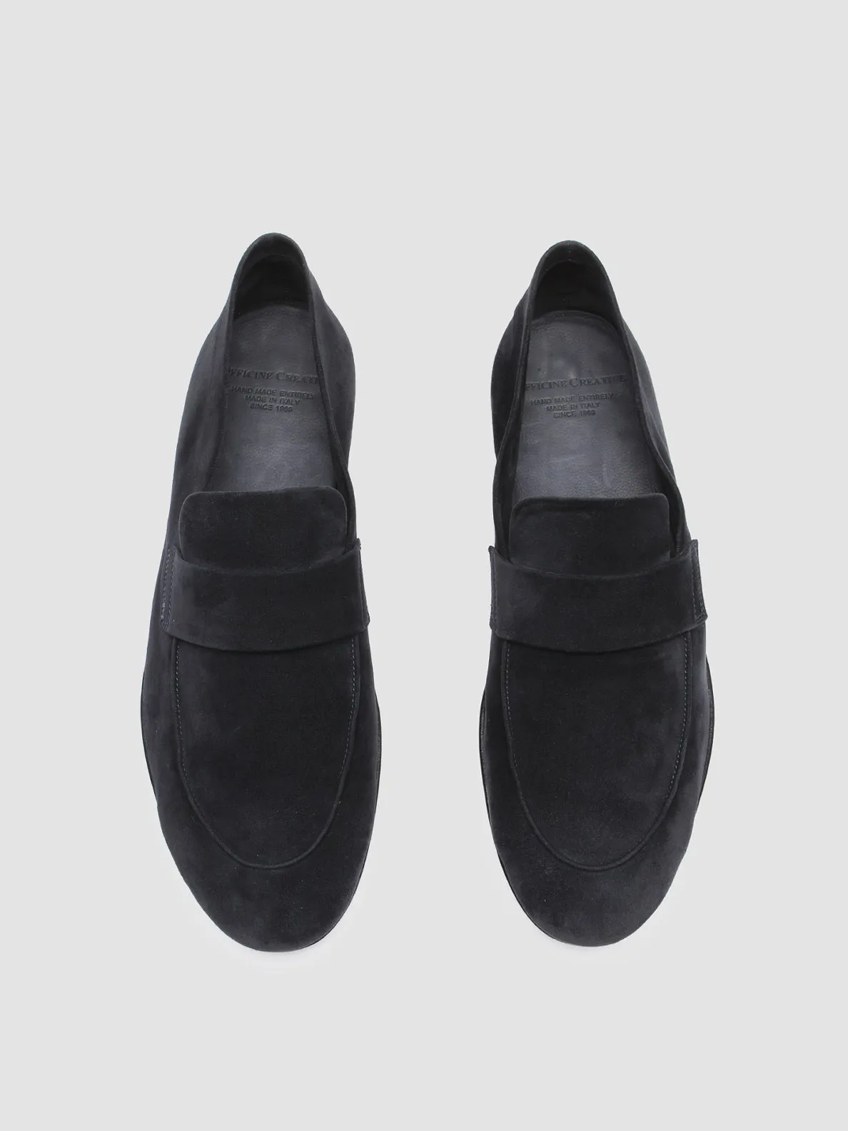 AIRTO 001 - Navy Suede Loafers,Men