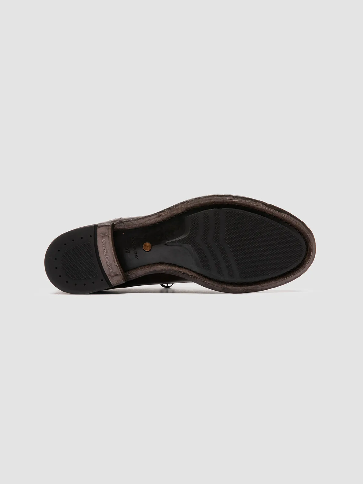 ANATOMIA 012 - Brown Leather Derby Shoes,Men Derby Shoes