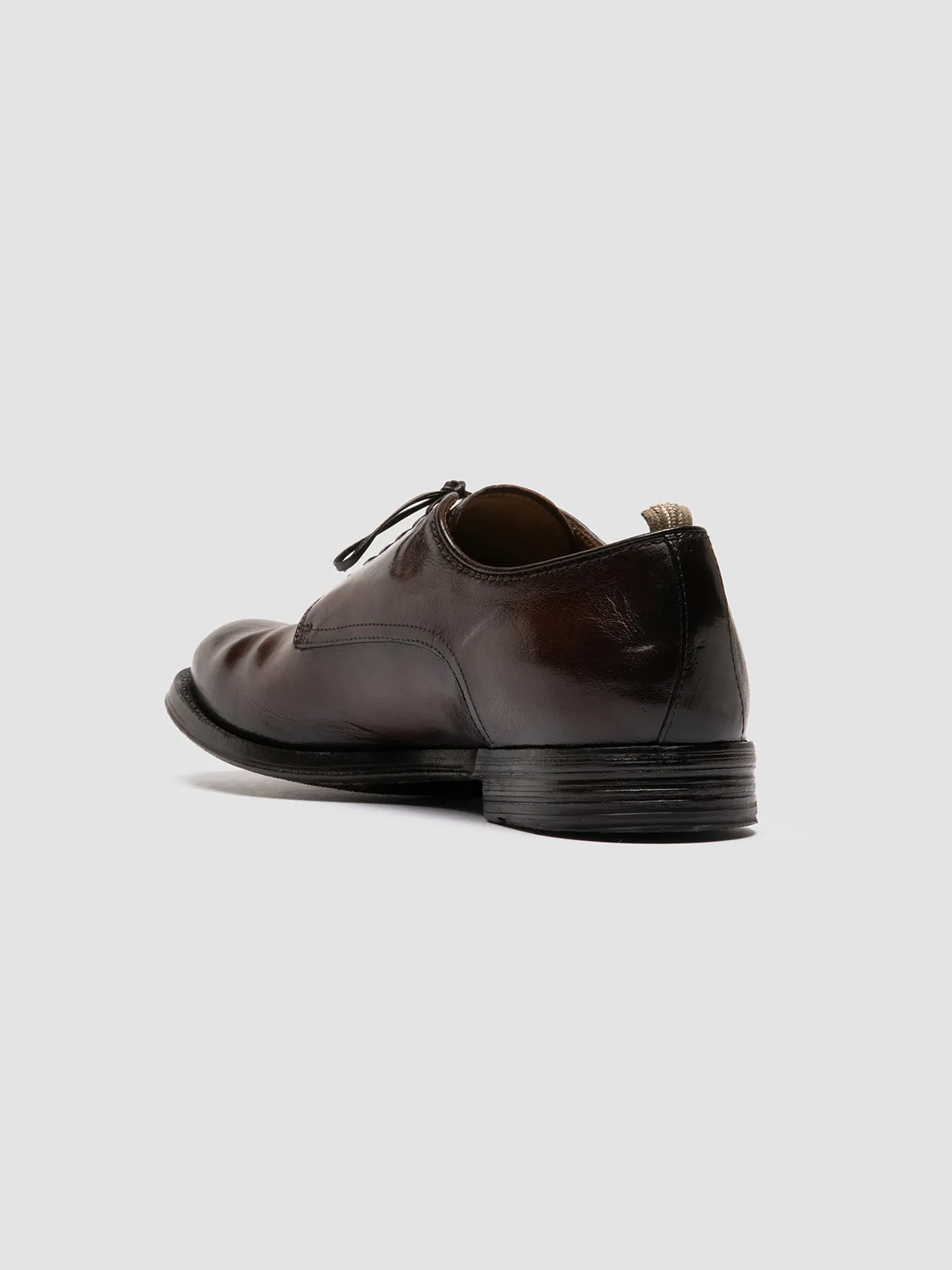 ANATOMIA 012 - Brown Leather Derby Shoes,Men Derby Shoes