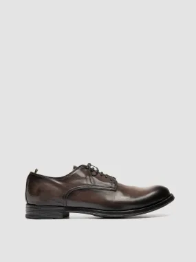 ANATOMIA 012 - Grey Leather Derby Shoes,Men Derby Shoes