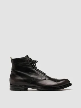 ANATOMIA 016 - Grey Leather Ankle Boots,Men Boots