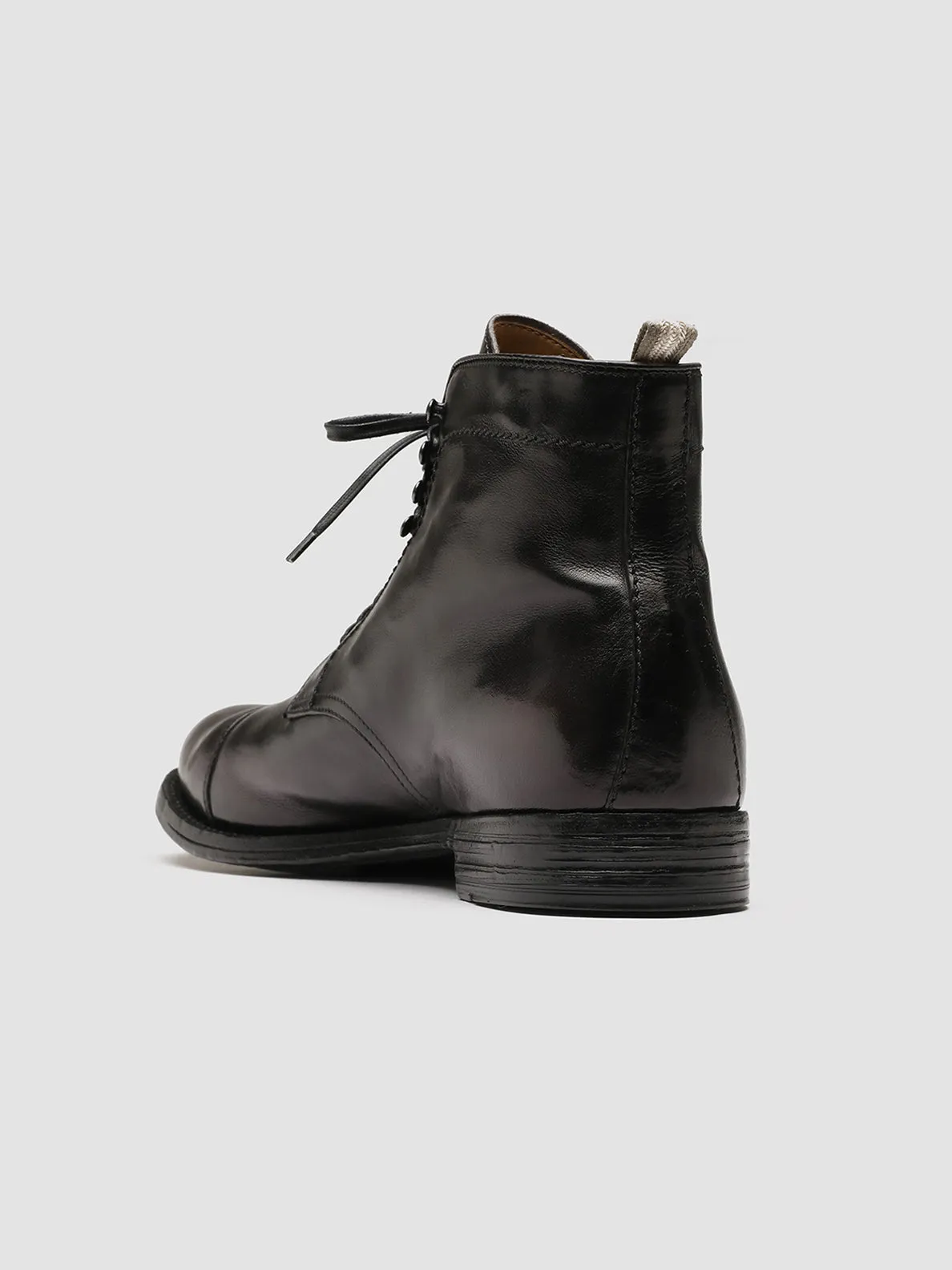 ANATOMIA 016 - Grey Leather Ankle Boots,Men Boots