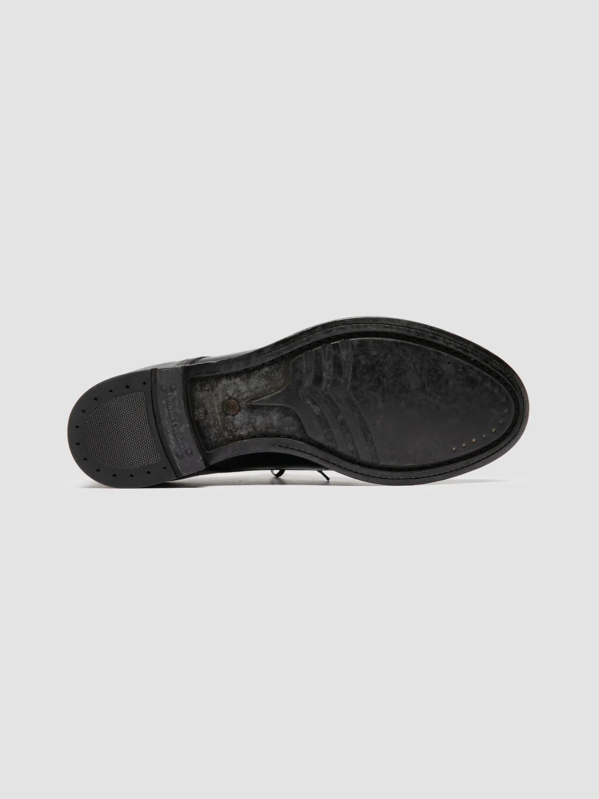 ANATOMIA 060 - Black Leather Derby Shoes,Men Derby Shoes