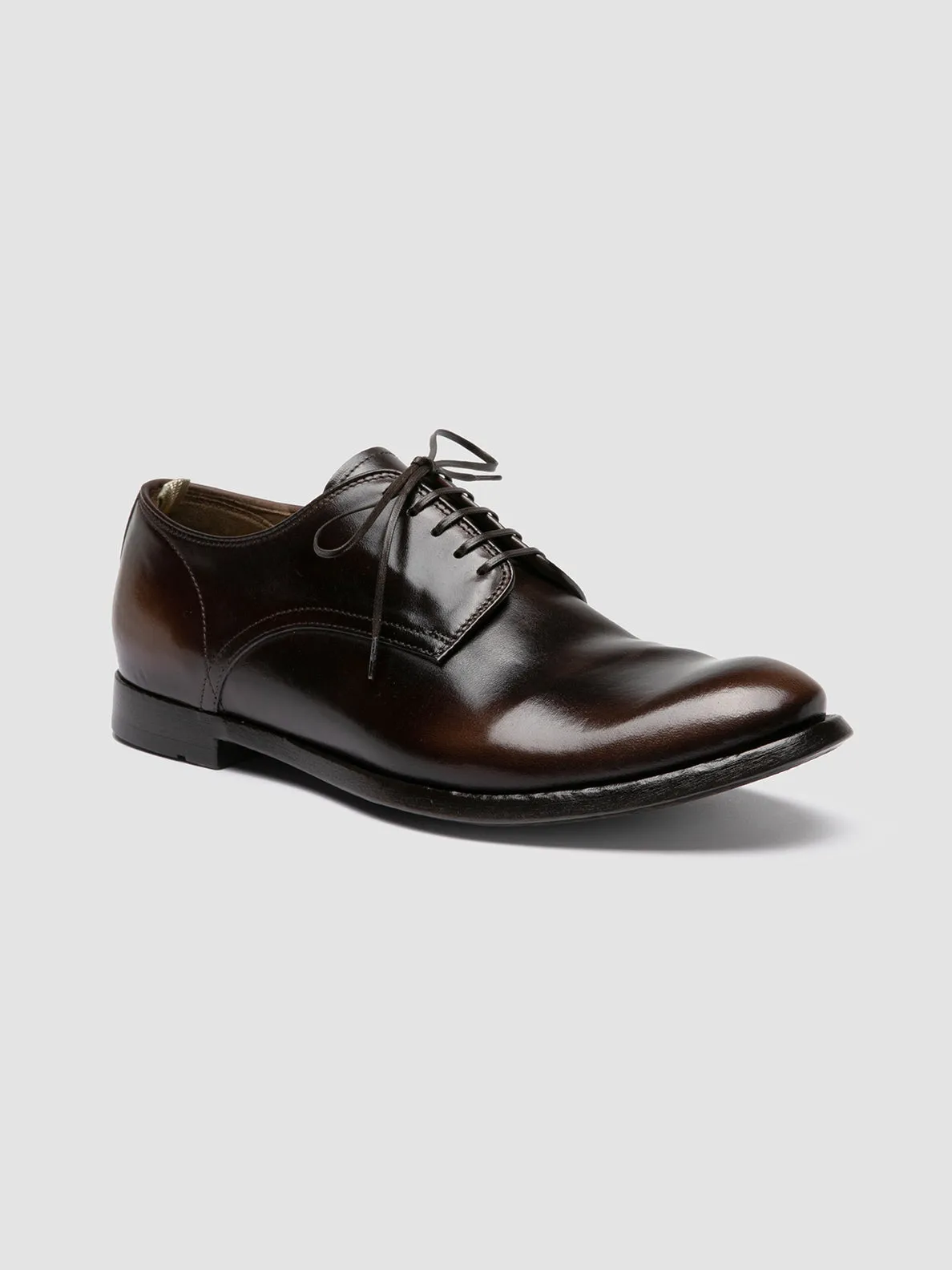 ANATOMIA 060 - Brown Leather Derby Shoes,Men Derby Shoes