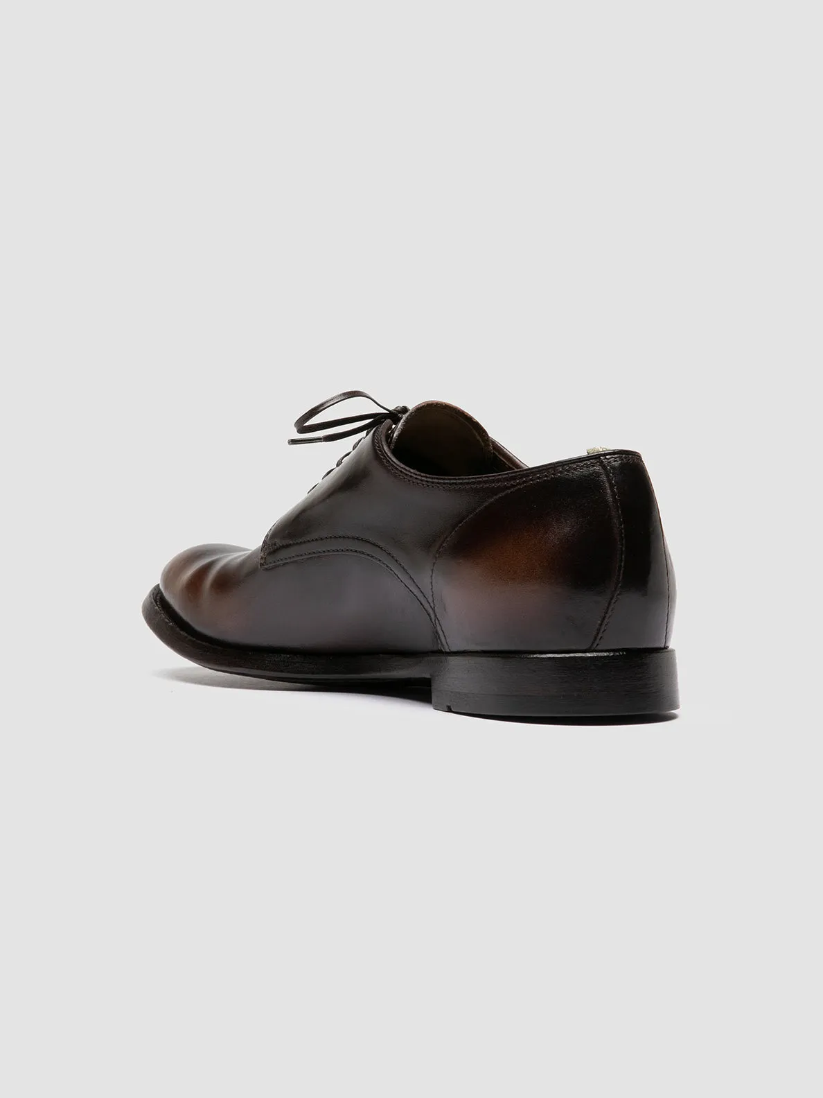ANATOMIA 060 - Brown Leather Derby Shoes,Men Derby Shoes