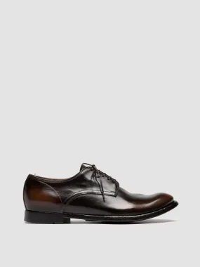 ANATOMIA 060 - Brown Leather Derby Shoes,Men Derby Shoes