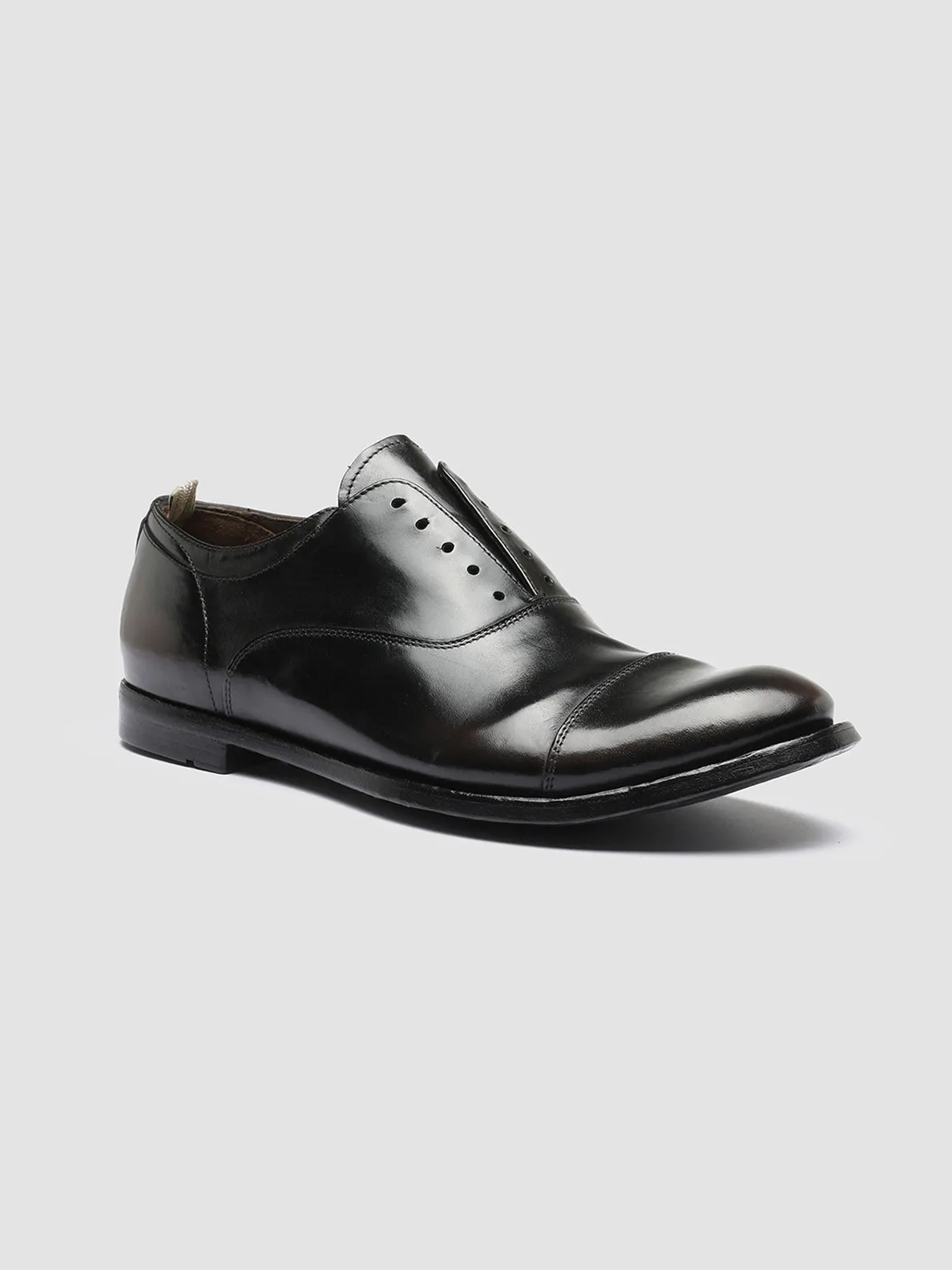 ANATOMIA 08 - Brown Leather Oxford Shoes,Men Derby Shoes