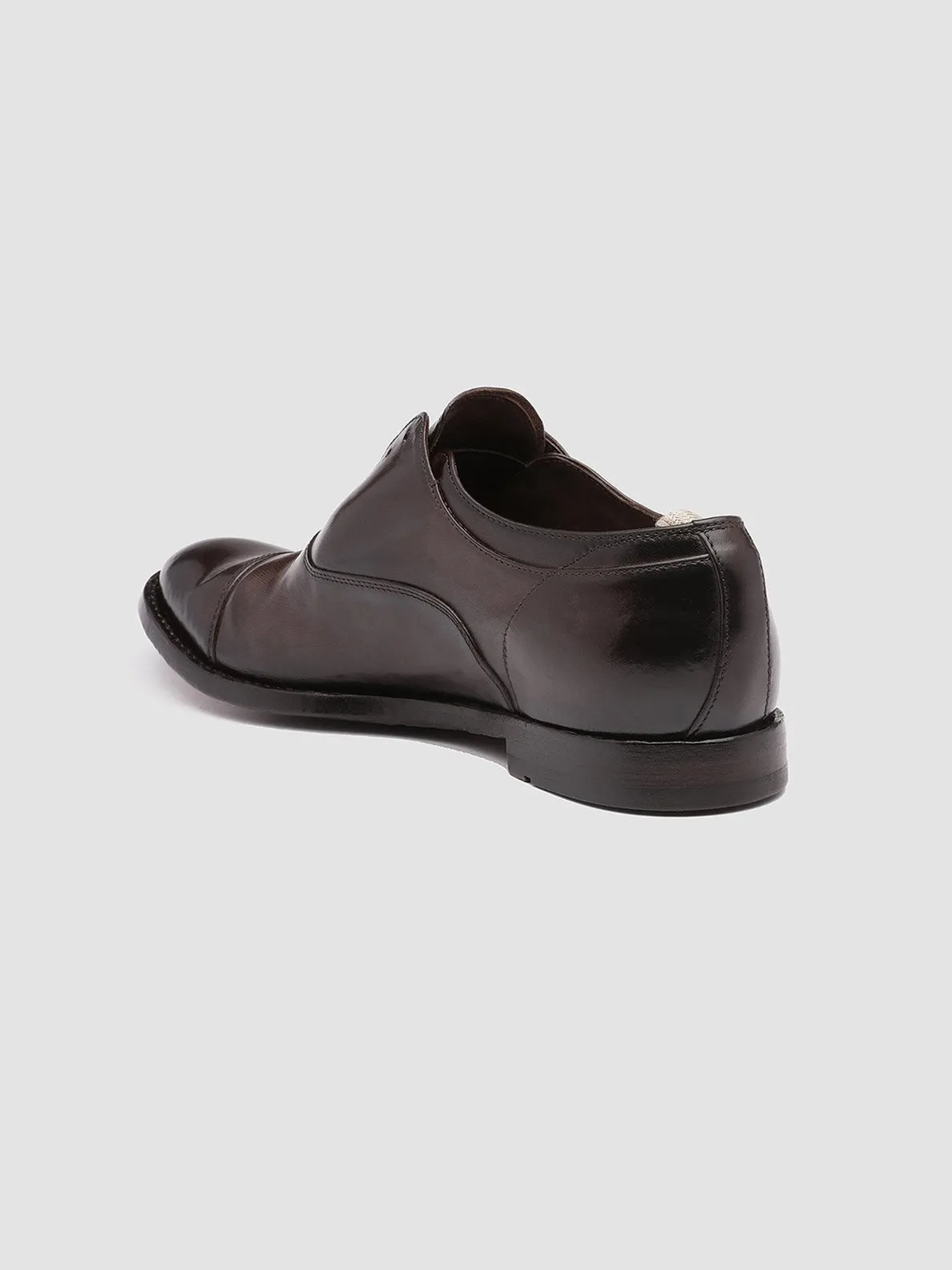 ANATOMIA 08 - Brown Leather Oxford Shoes,Men Derby Shoes