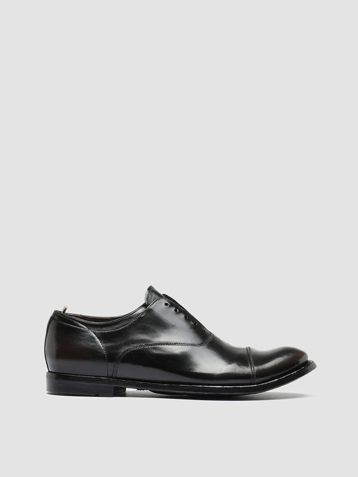ANATOMIA 08 - Brown Leather Oxford Shoes,Men Derby Shoes