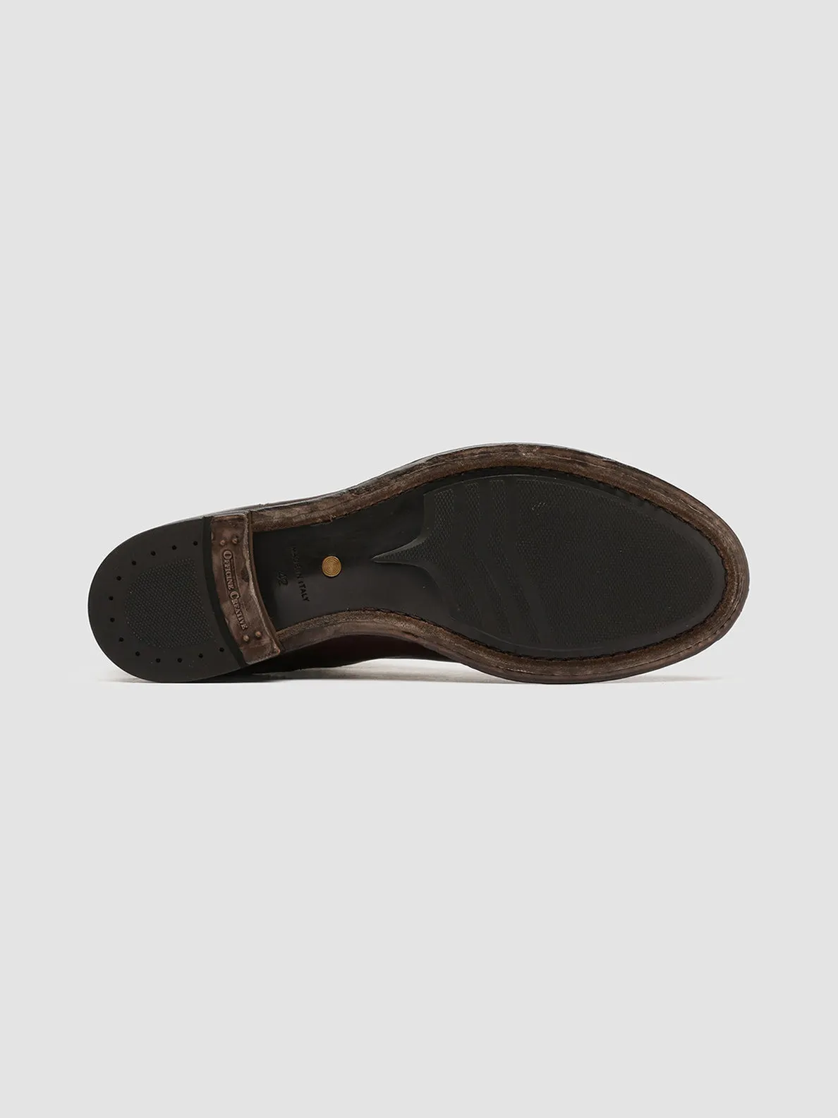 ANATOMIA 083 - Brown Leather Chelsea Boots,Men Boots