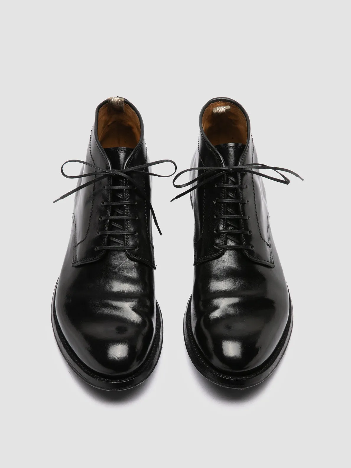 ANATOMIA 88 - Black Leather Chukka Boots,Men Boots