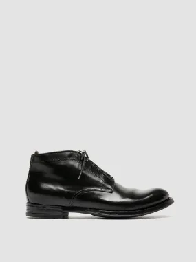 ANATOMIA 88 - Black Leather Chukka Boots,Men Boots