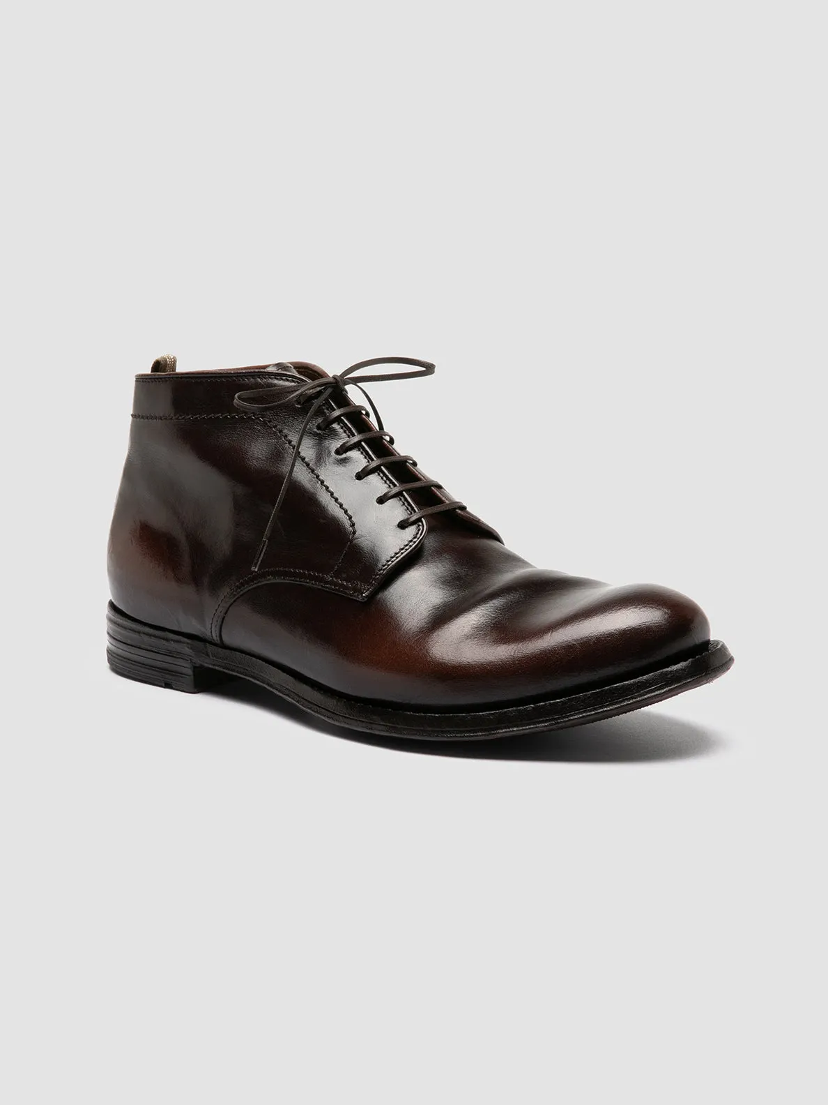 ANATOMIA 88 - Brown Leather Chukka Boots,Men Boots