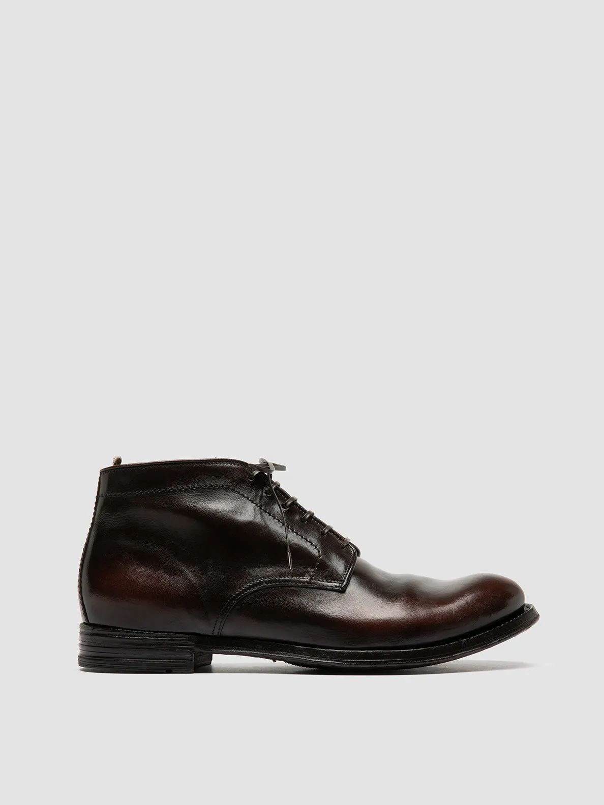 ANATOMIA 88 - Brown Leather Chukka Boots,Men Boots