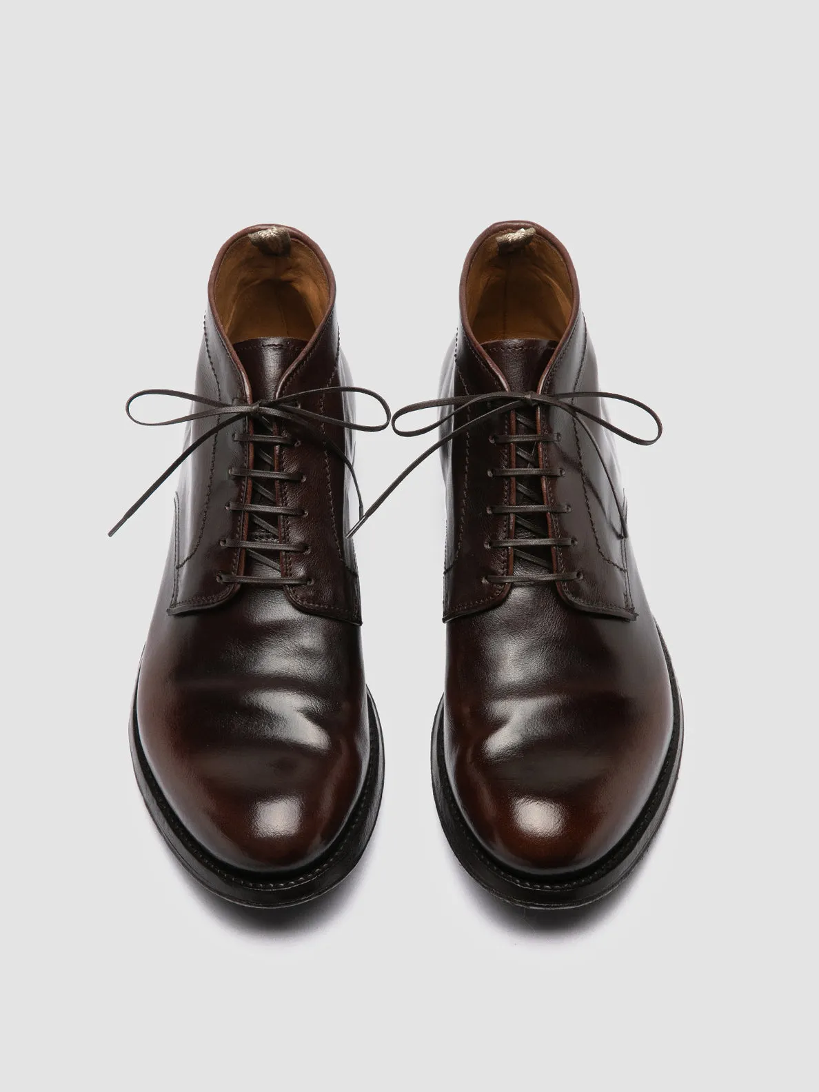 ANATOMIA 88 - Brown Leather Chukka Boots,Men Boots