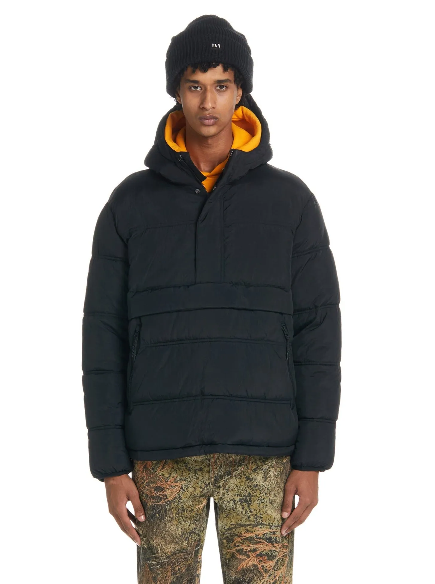 Anorak Puffer - Black,Women