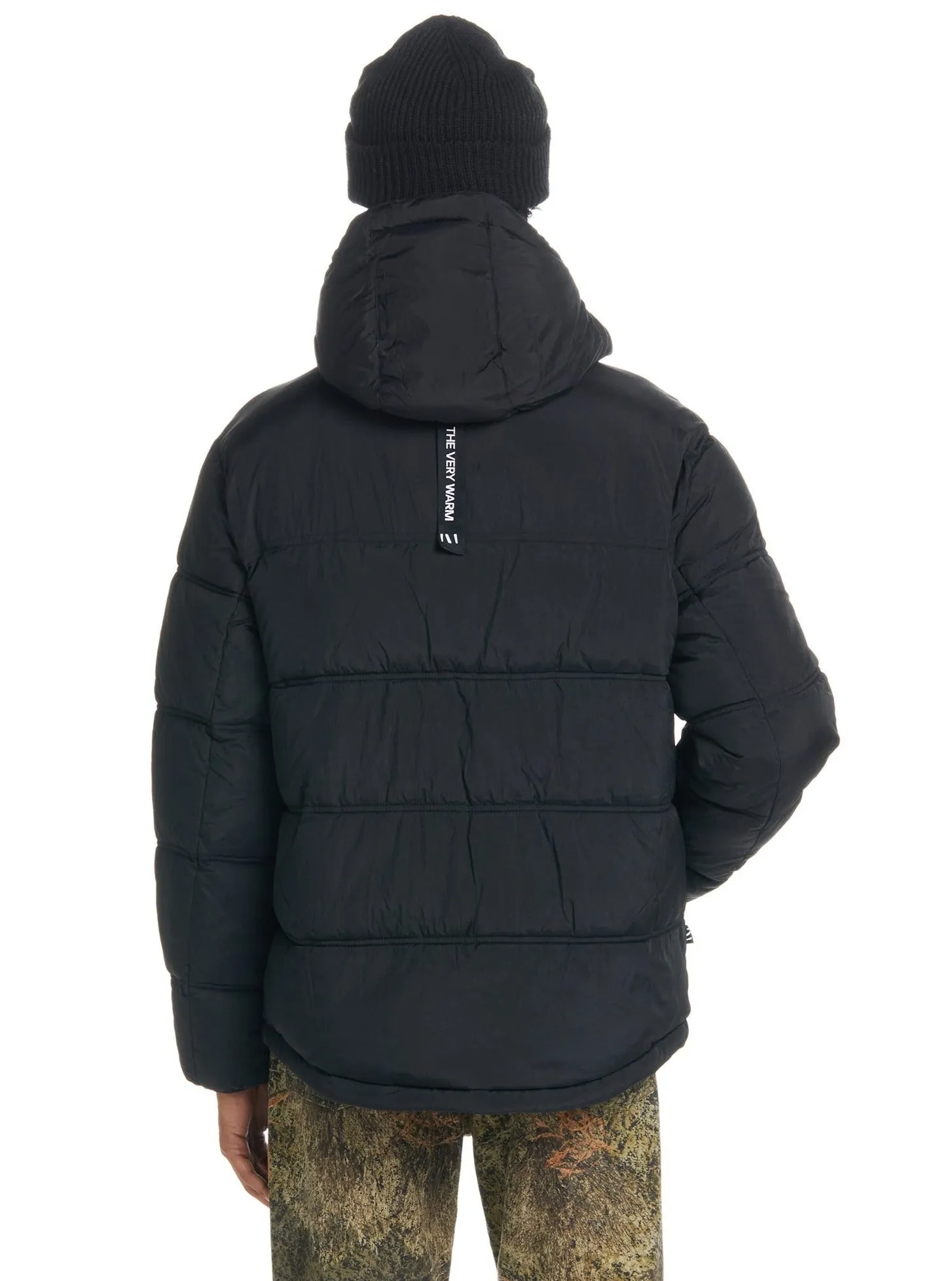 Anorak Puffer - Black,Women