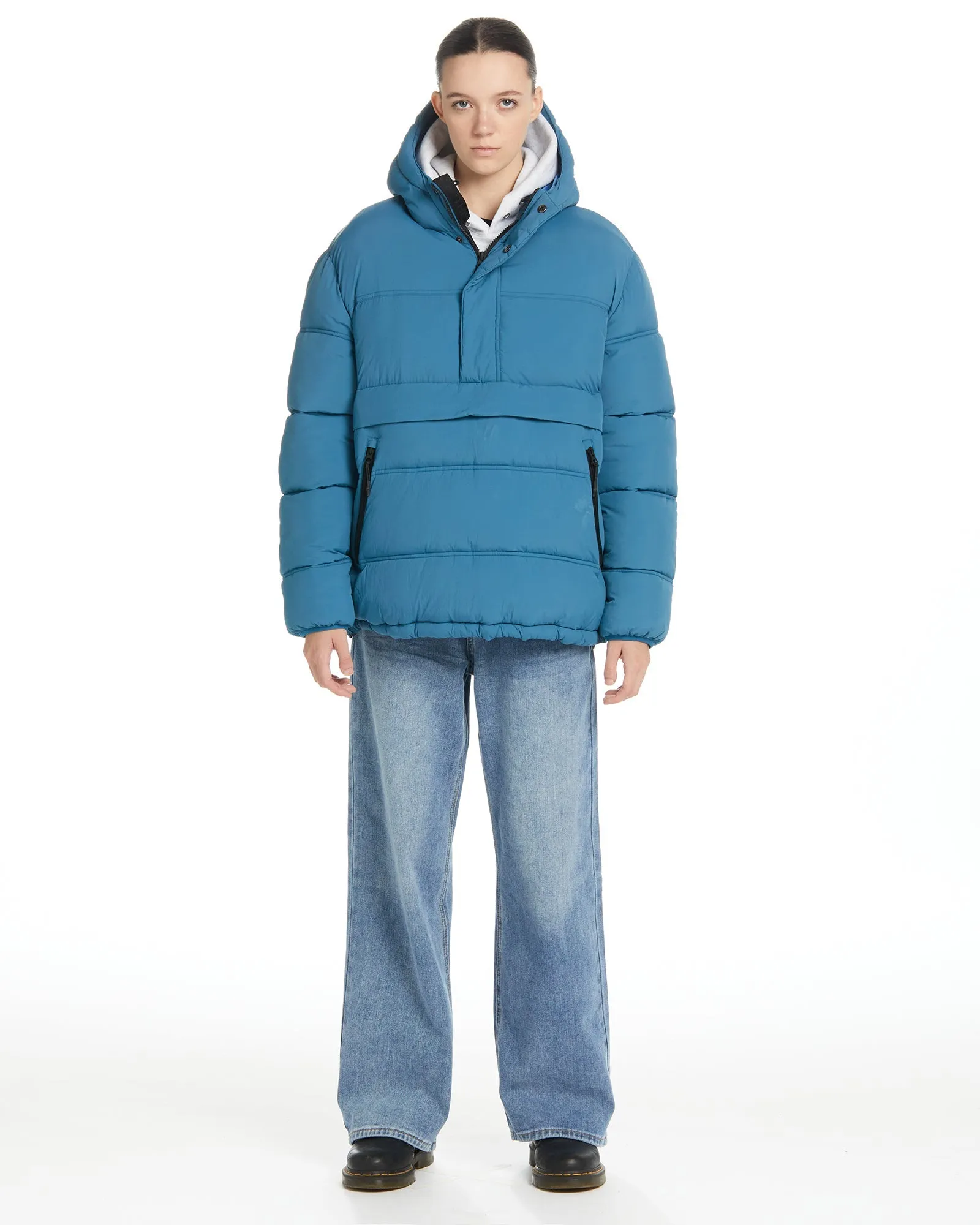 Anorak Puffer - Blue Steel,Men