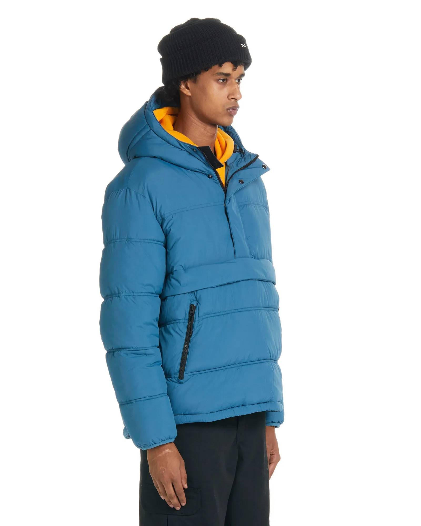 Anorak Puffer - Blue Steel,Women