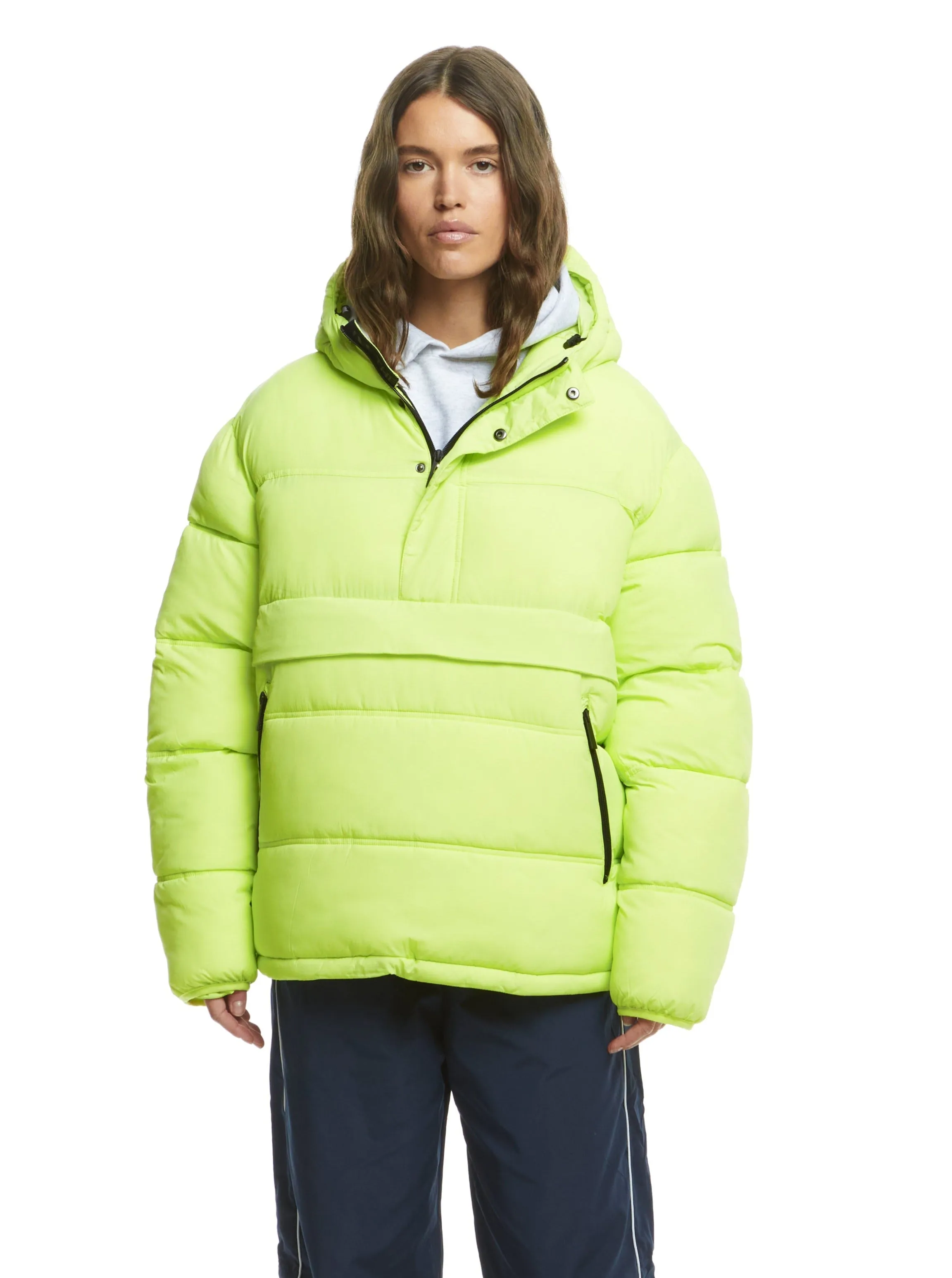 Anorak Puffer - Lime,Women