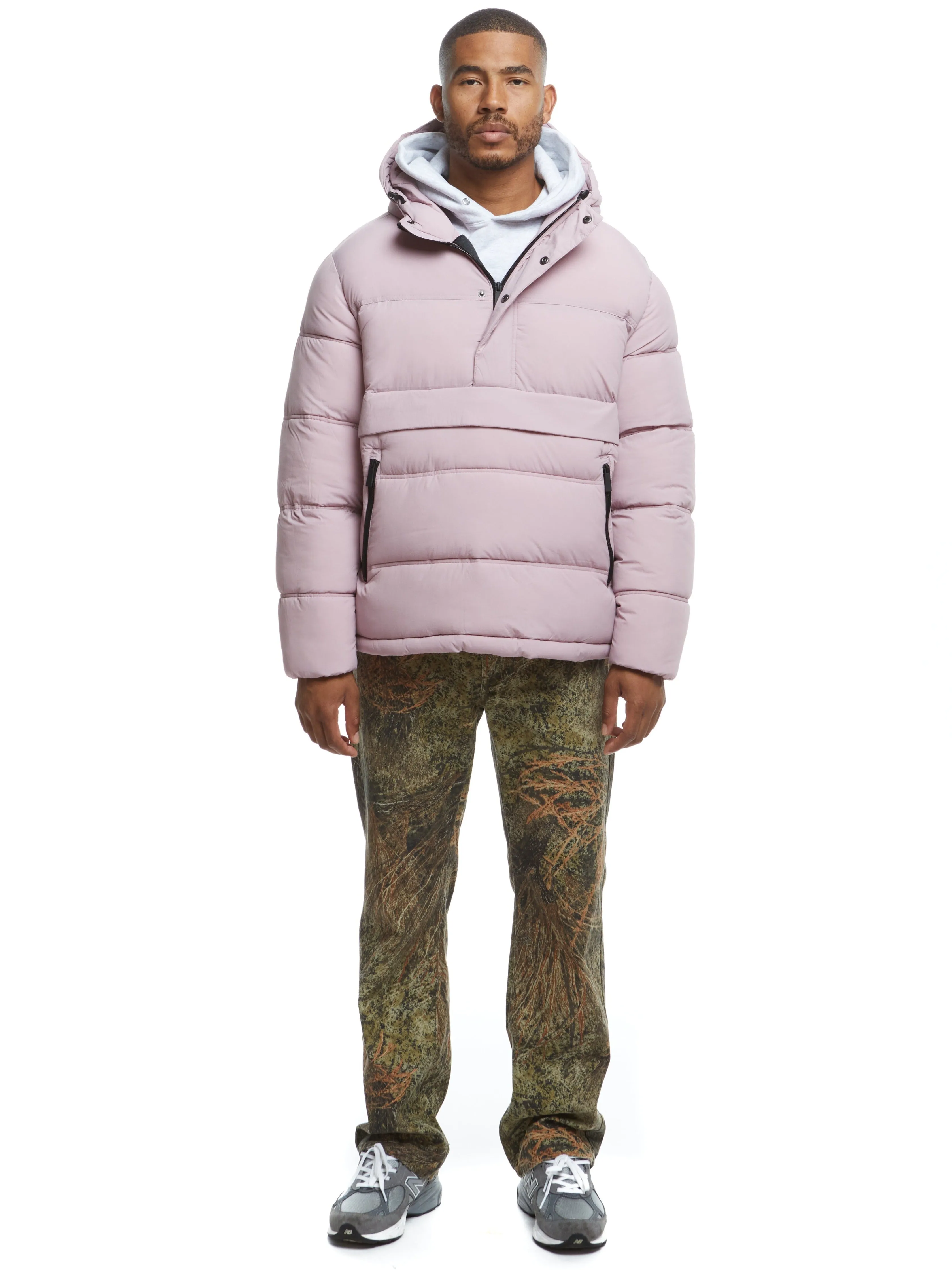 Anorak Puffer - Mauve Shadows,Men