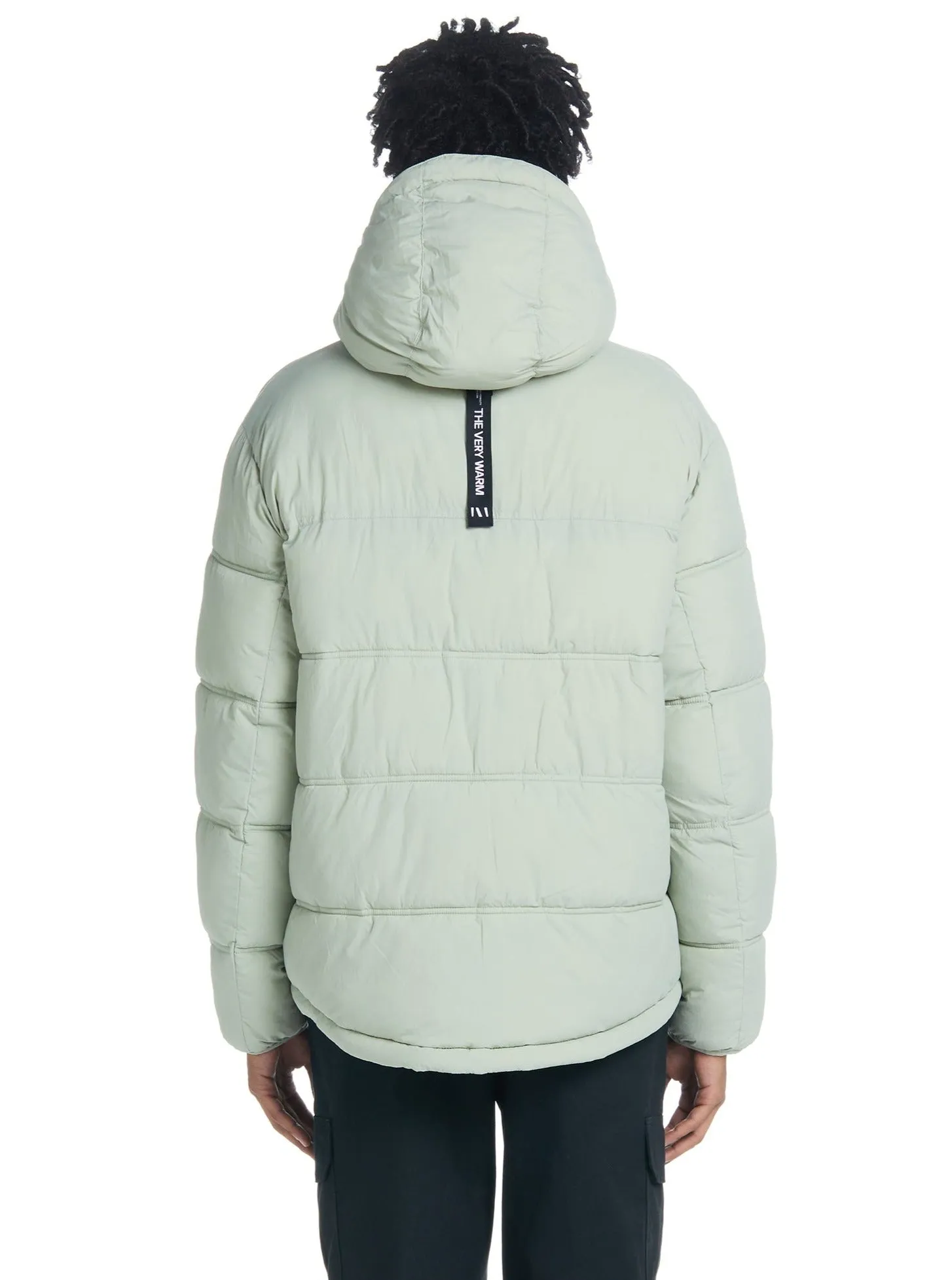 Anorak Puffer - Sage,Women