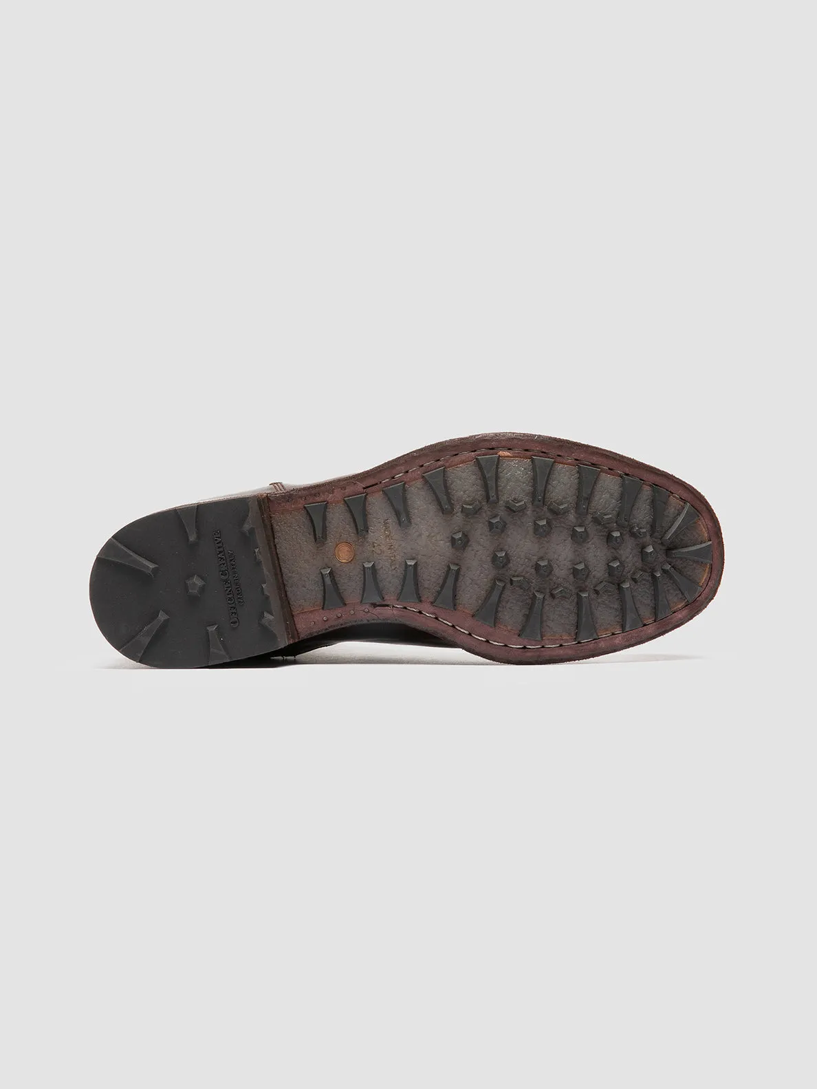 ARBUS 021 - Brown Leather Zip Boots,Men Boots
