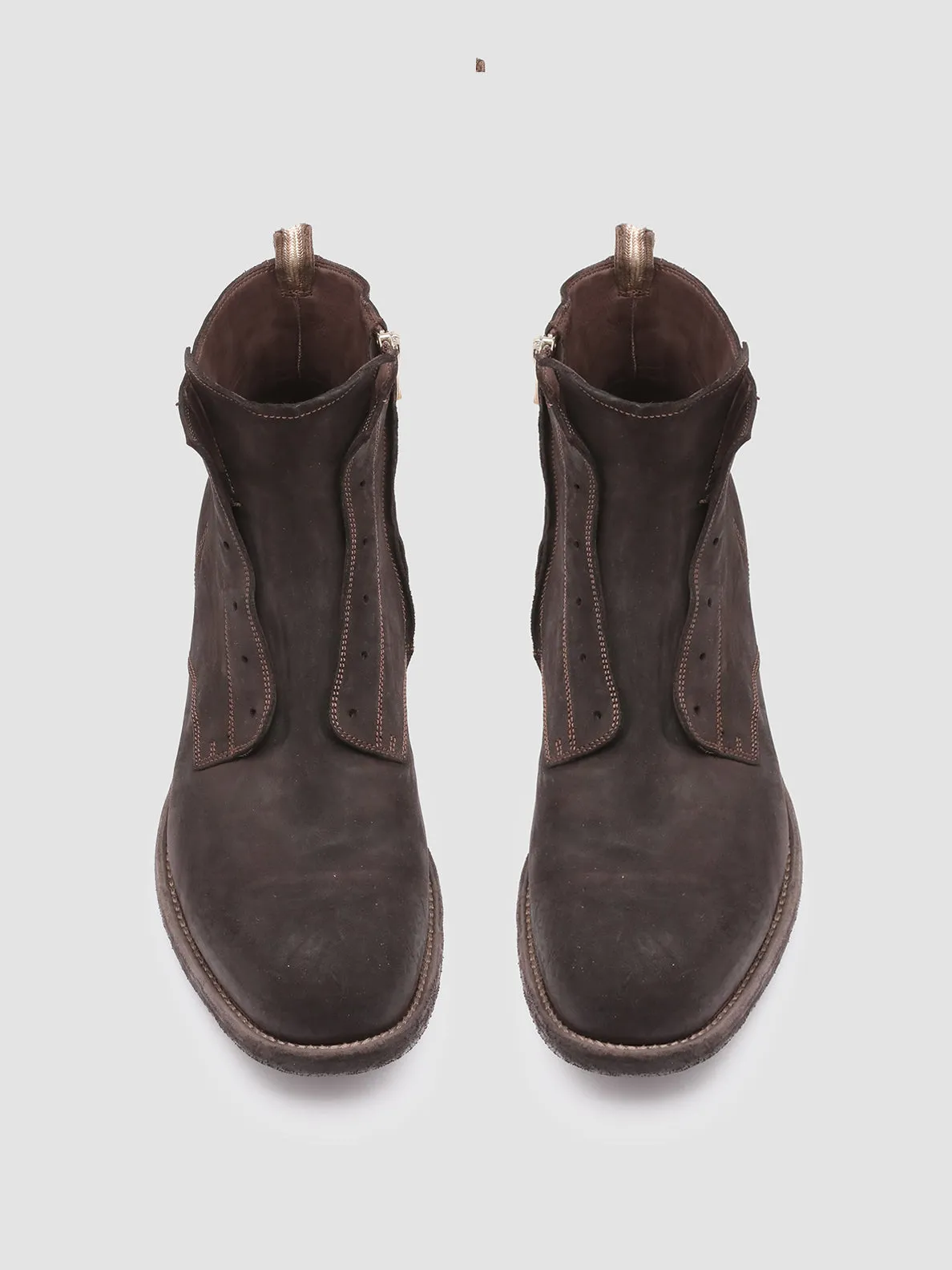 ARBUS 022 - Brown Leather Ankle Boots,Men Boots