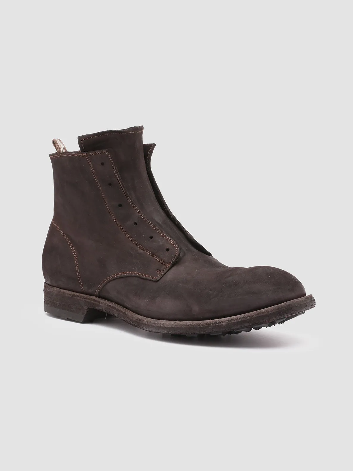 ARBUS 022 - Brown Leather Ankle Boots,Men Boots