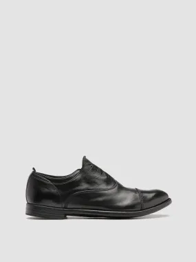 ARC 501 - Black Leather Oxford Shoes,Men Derby Shoes