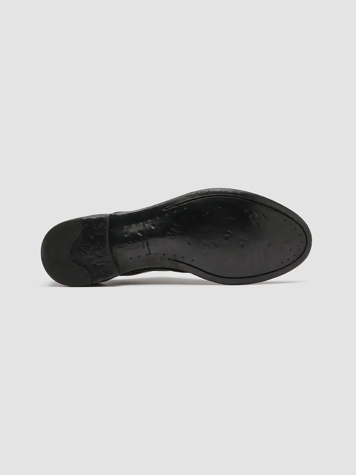 ARC 501 - Black Leather Oxford Shoes,Men Derby Shoes