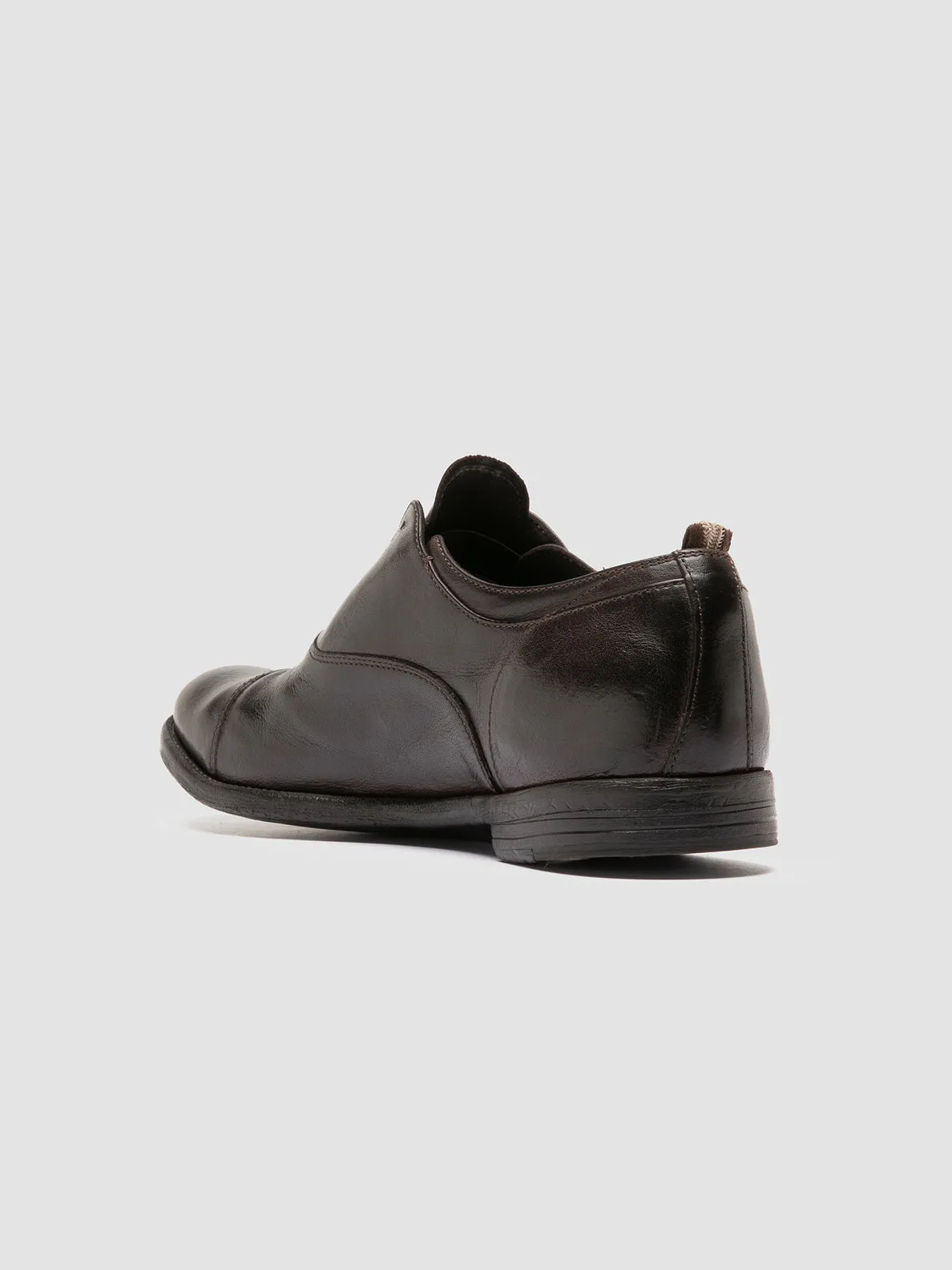 ARC 501 - Brown Leather Oxford Shoes,Men Derby Shoes