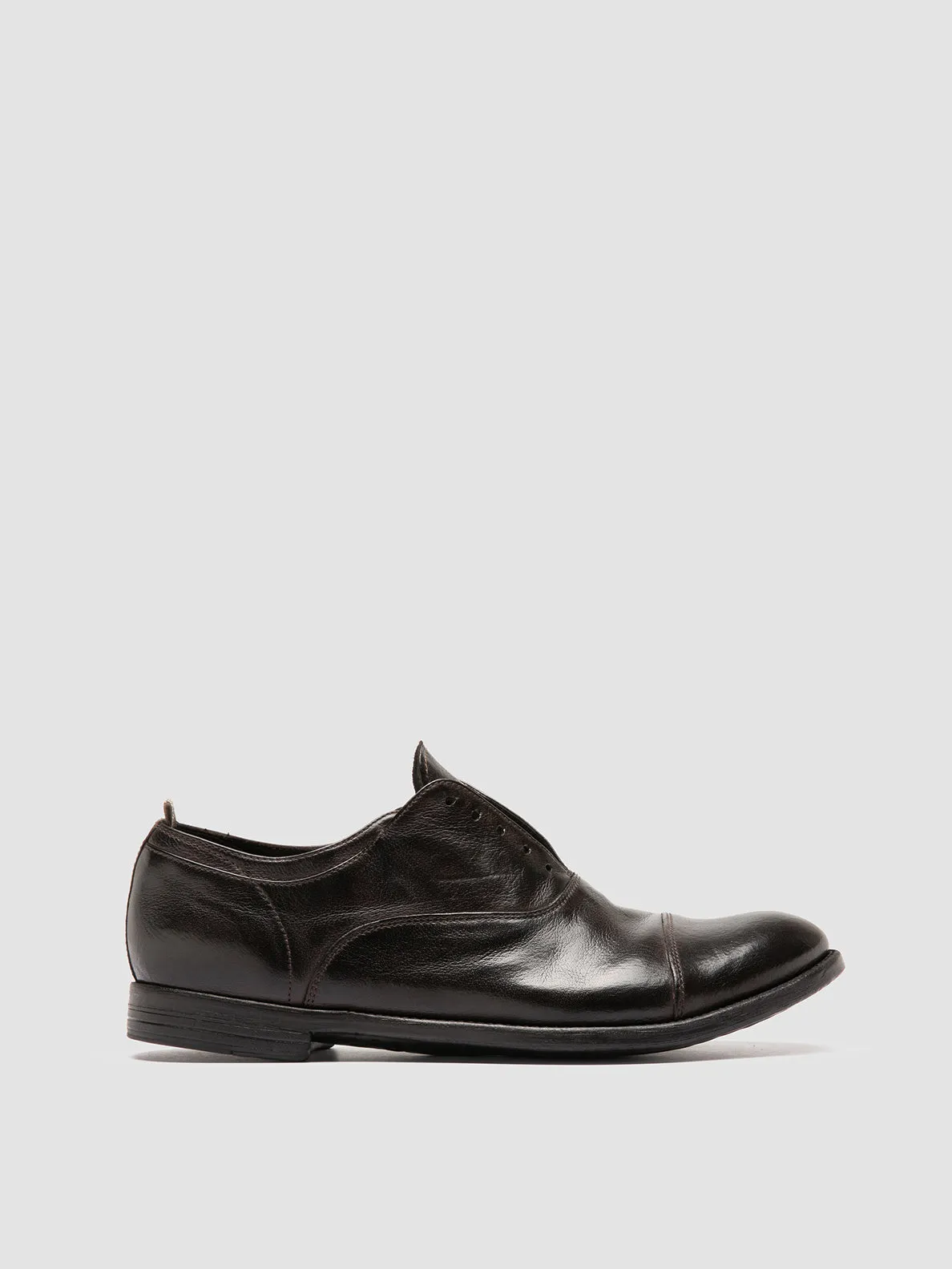 ARC 501 - Brown Leather Oxford Shoes,Men Derby Shoes