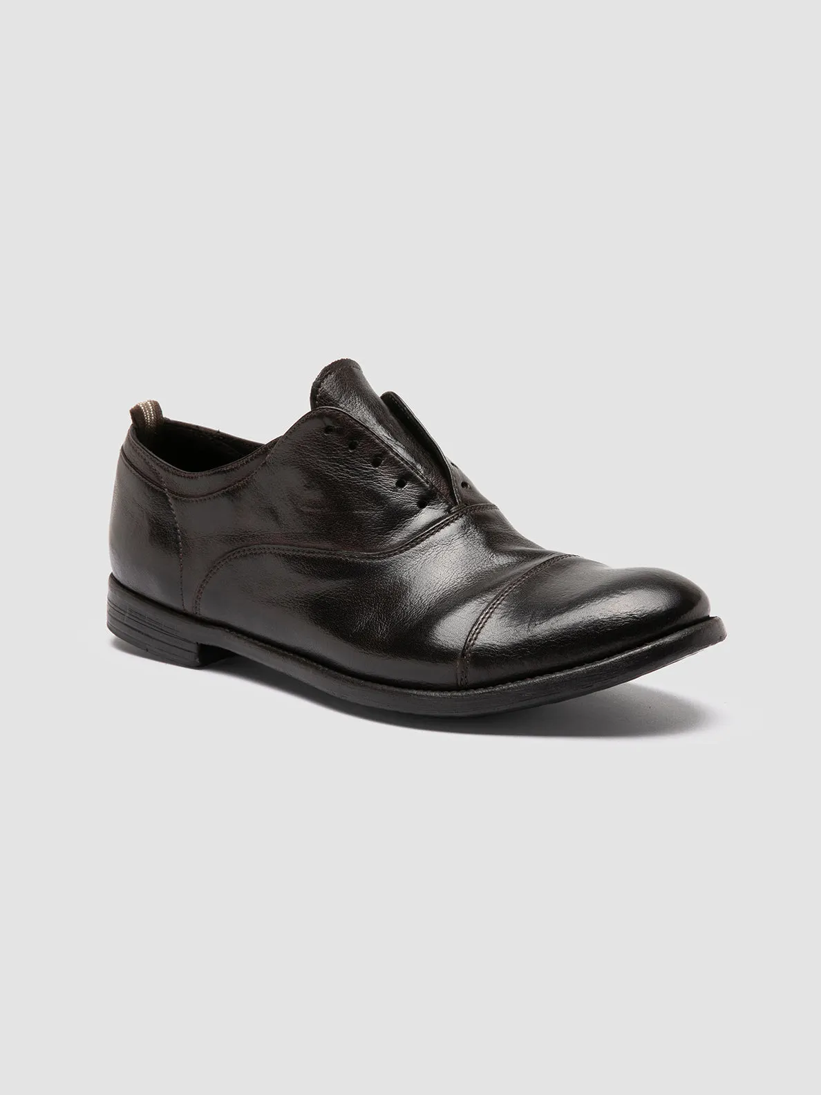 ARC 501 - Brown Leather Oxford Shoes,Men Derby Shoes