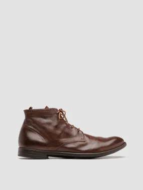 ARC 513 - Brown Leather Ankle Boots,Men Boots
