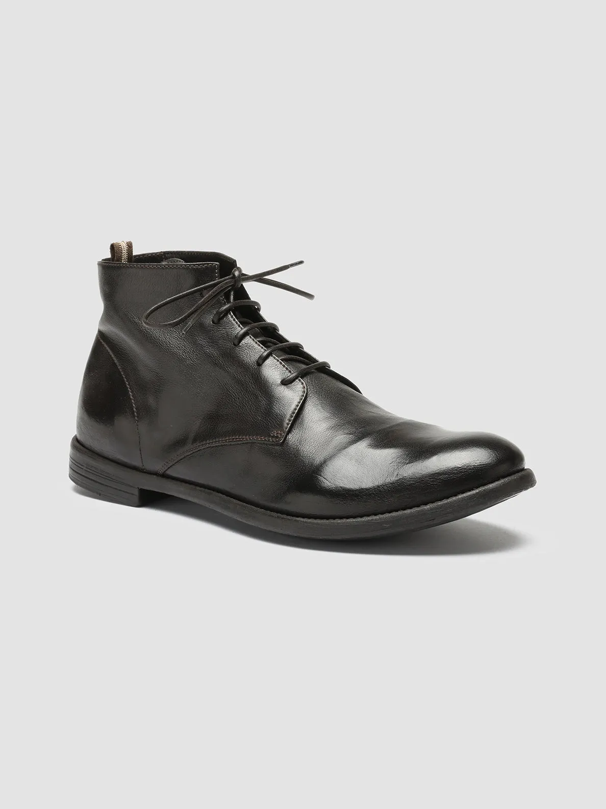 ARC 513 - Brown Leather Ankle Boots,Men Boots