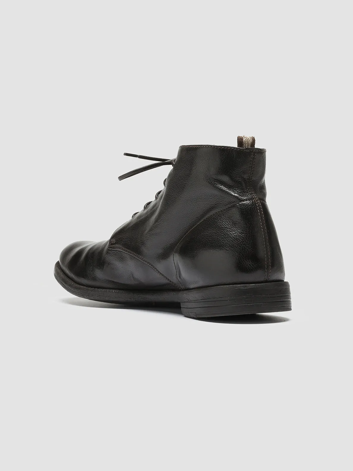 ARC 513 - Brown Leather Ankle Boots,Men Boots