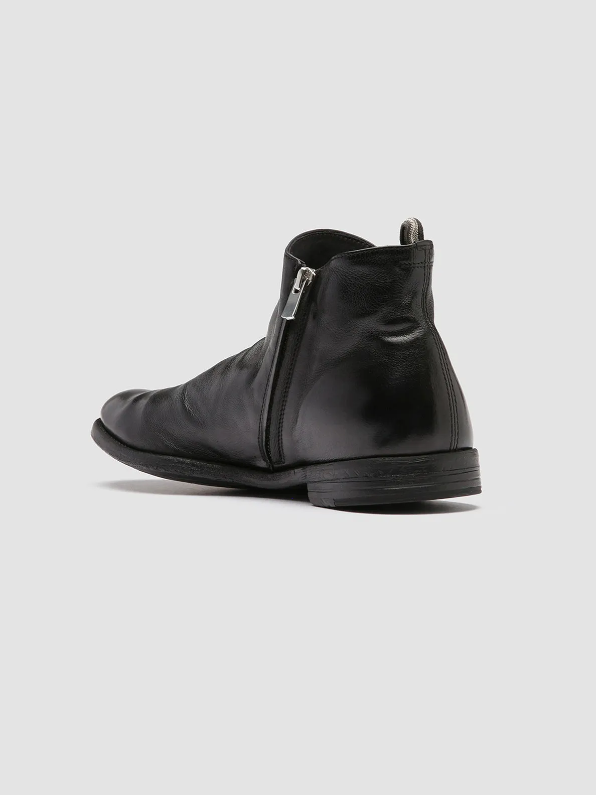 ARC 514 - Black Leather Boots,Men Boots